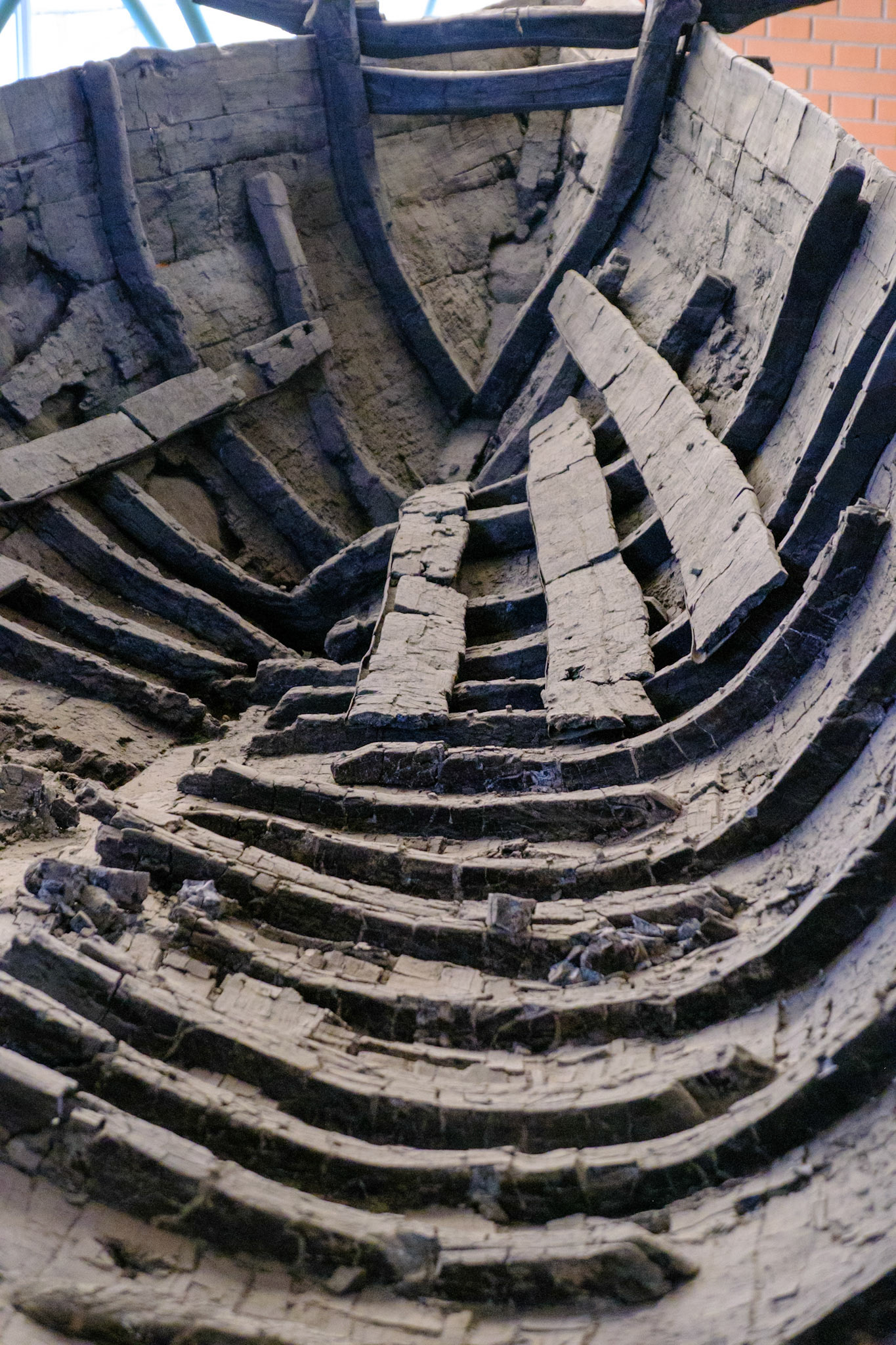 Naples 2024 - Herculaneum - Preserved ship