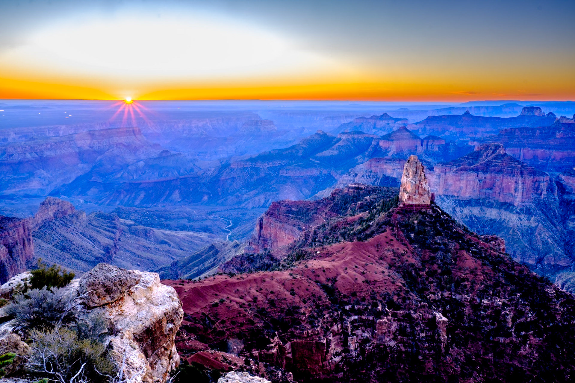Grand Canyon - Sunrise at Point Imperial