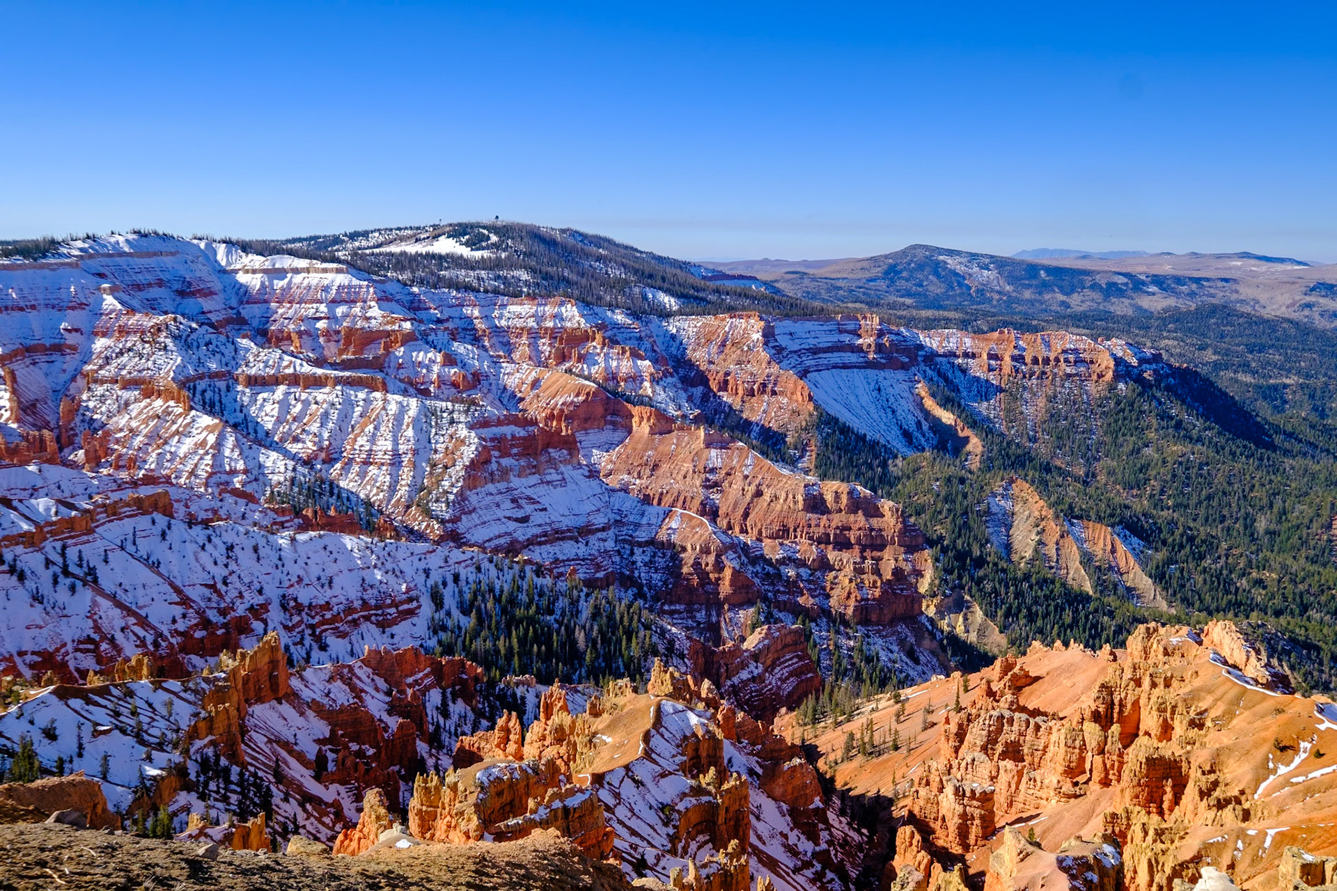 Utah Trip 2021Cedar Breaks National Monument - Chessman Ridge Overlook