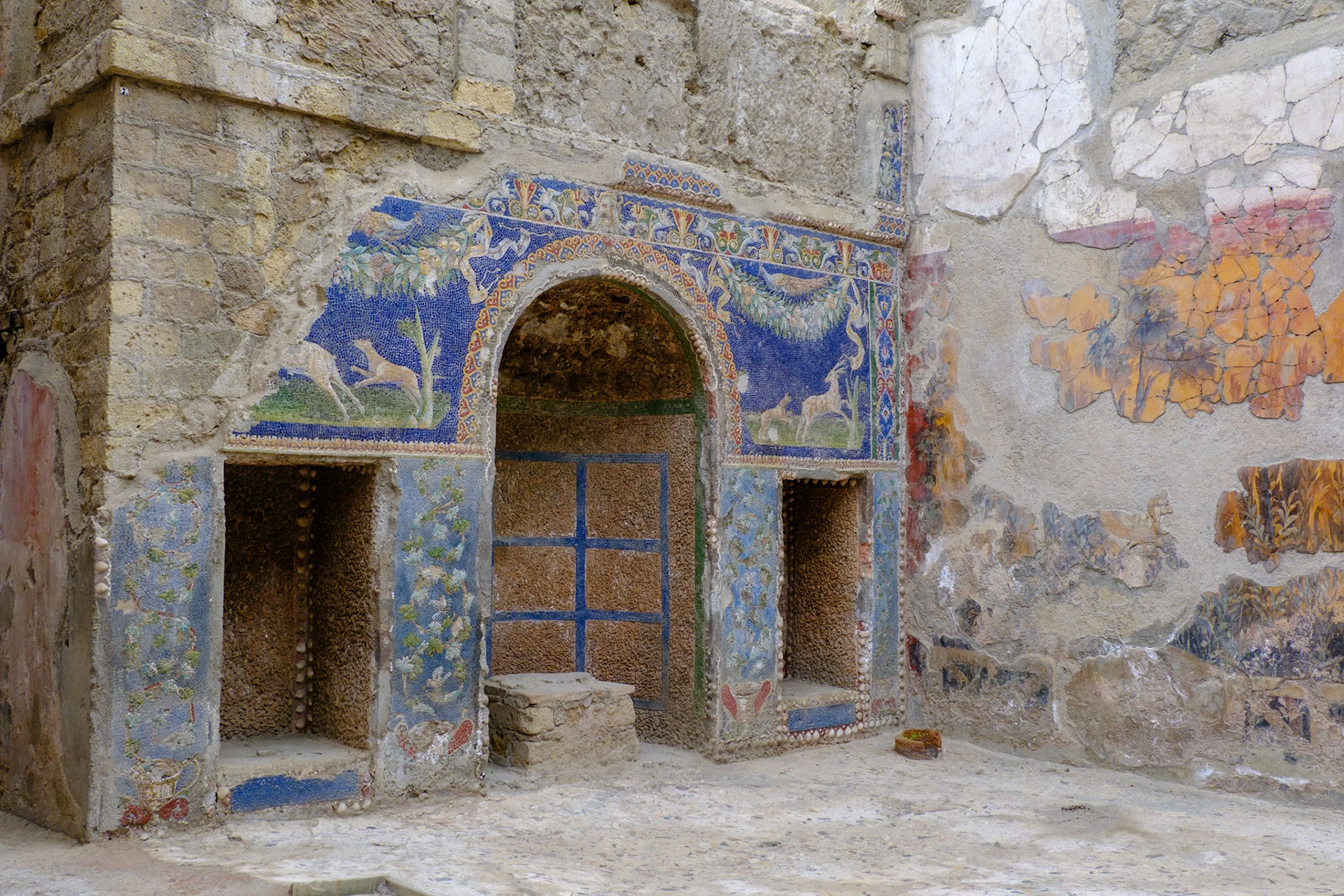 Naples 2024 - Herculaneum - Casa di Nettuno e Anfitrite