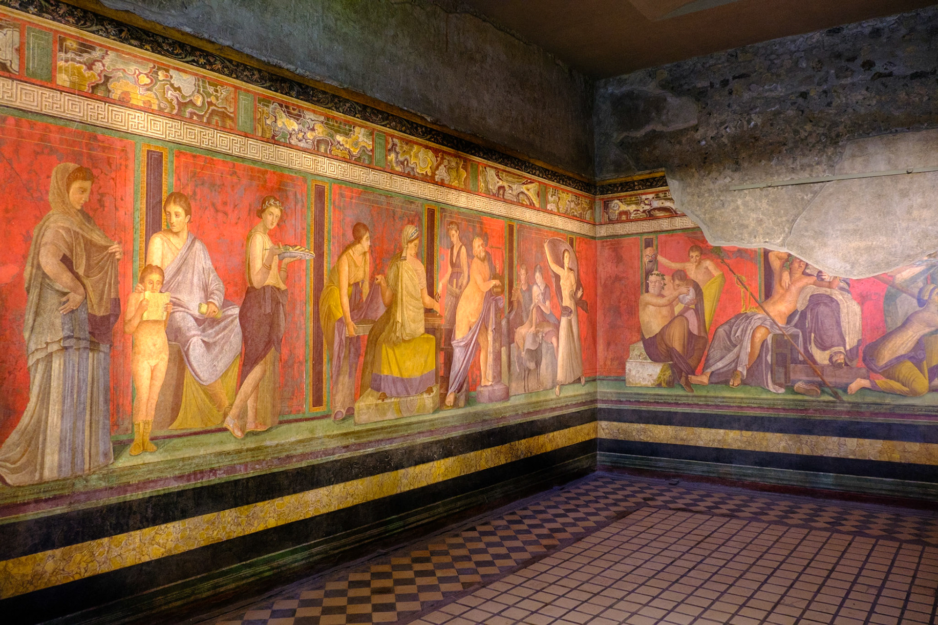 Naples 2024 - Pompeii - Villa of the Mysteries