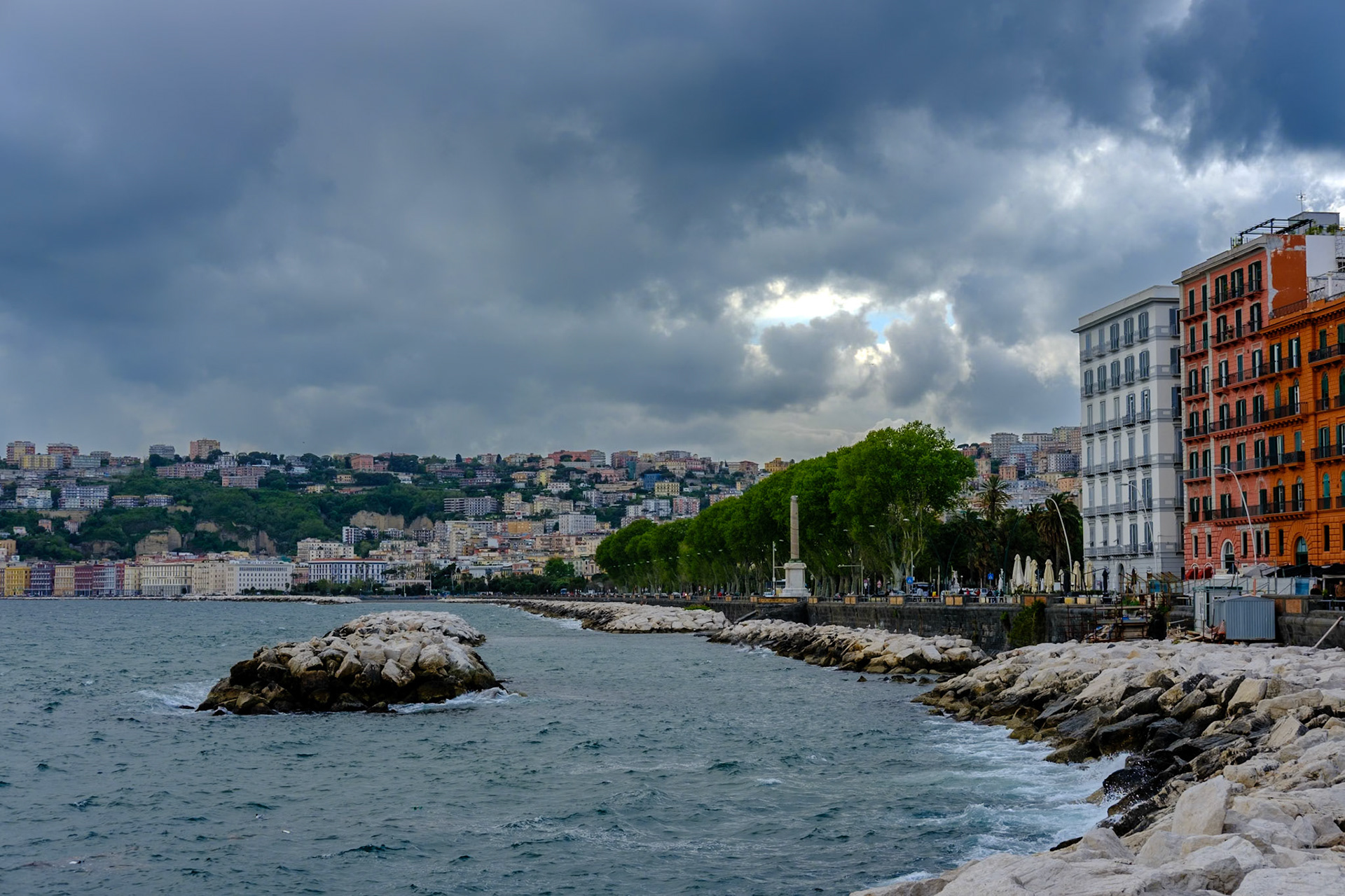 Naples 2024 - Waterfront along Via Partenope
