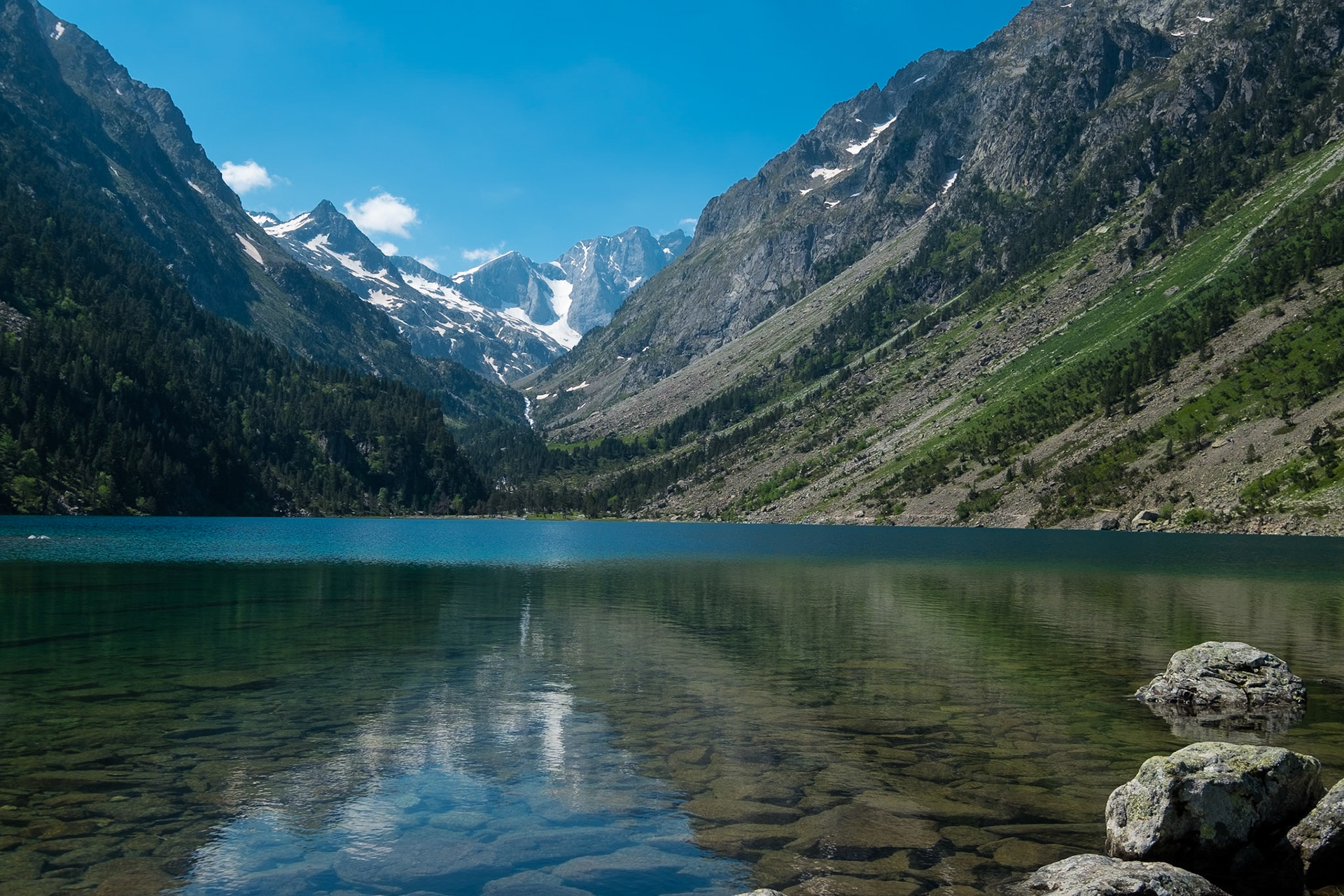 Lac de Gaube, Pont d'Espagne