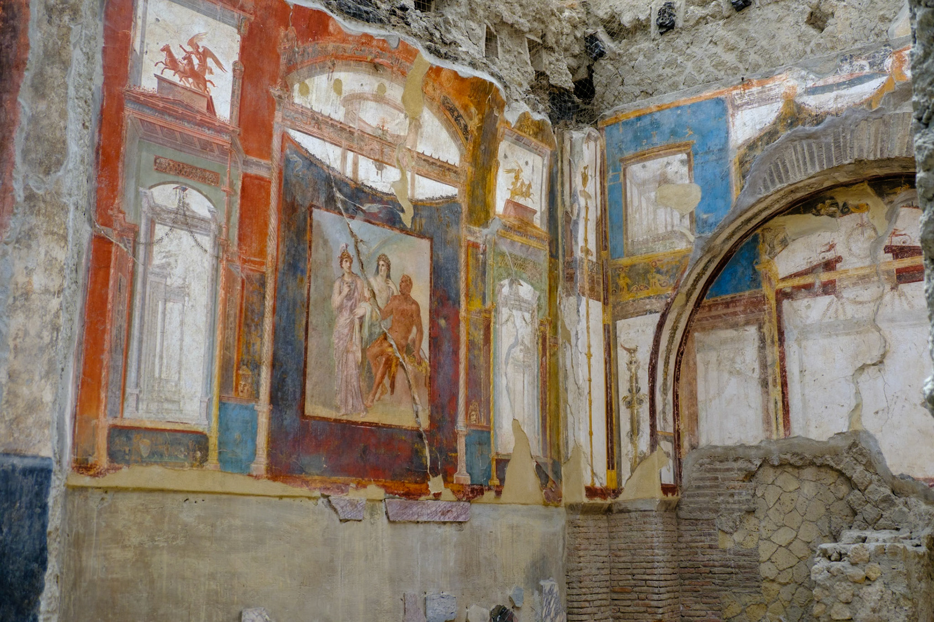 Naples 2024 - Herculaneum - Sede degli Augustaii