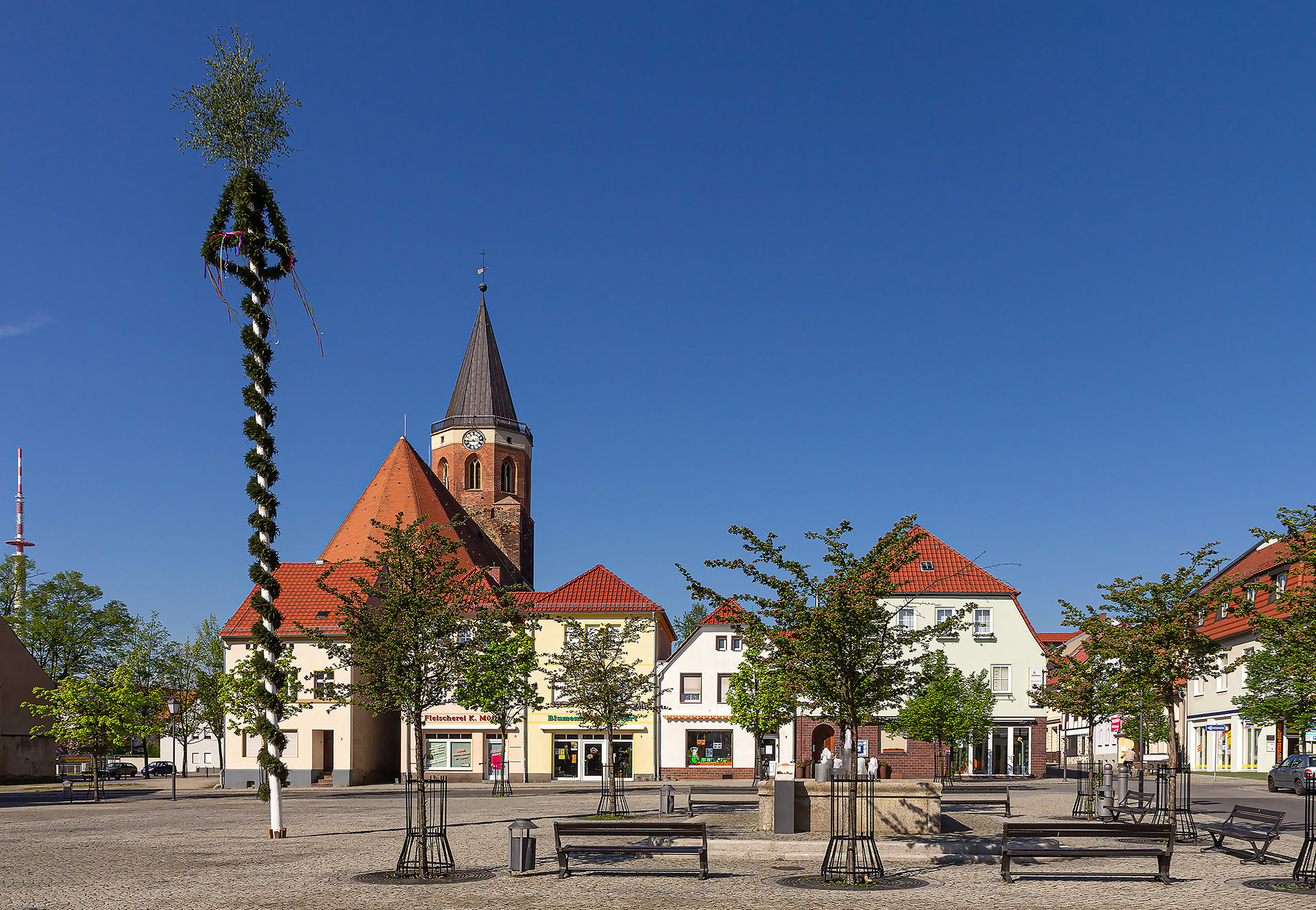 Calau: Platz des Friedens