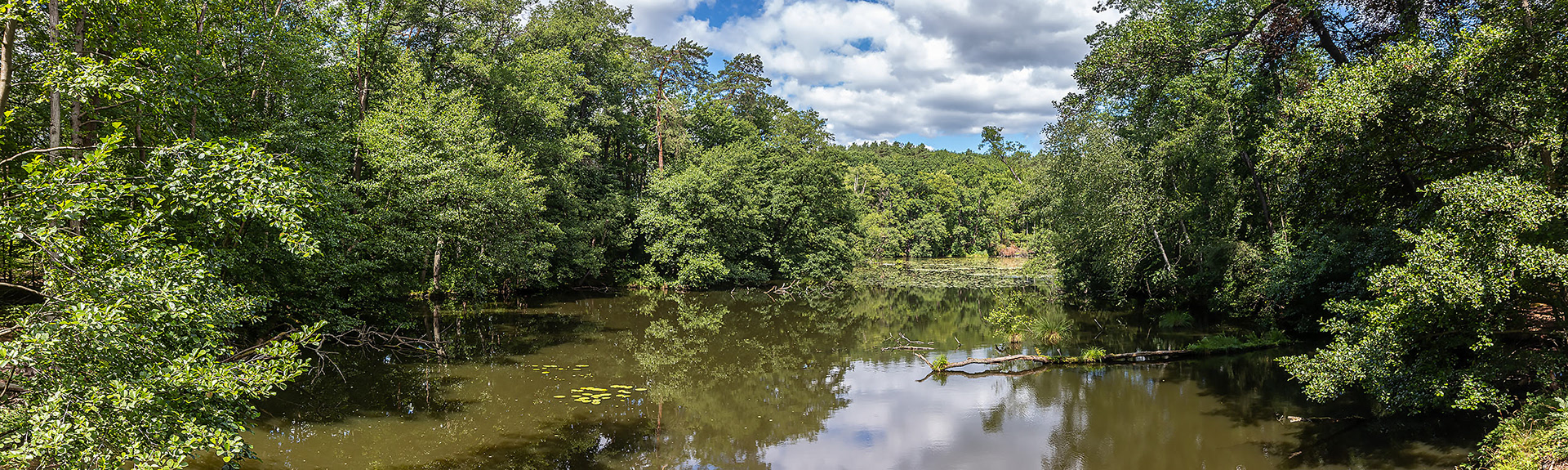 River Schlaube and Lake Großer Schinkensee