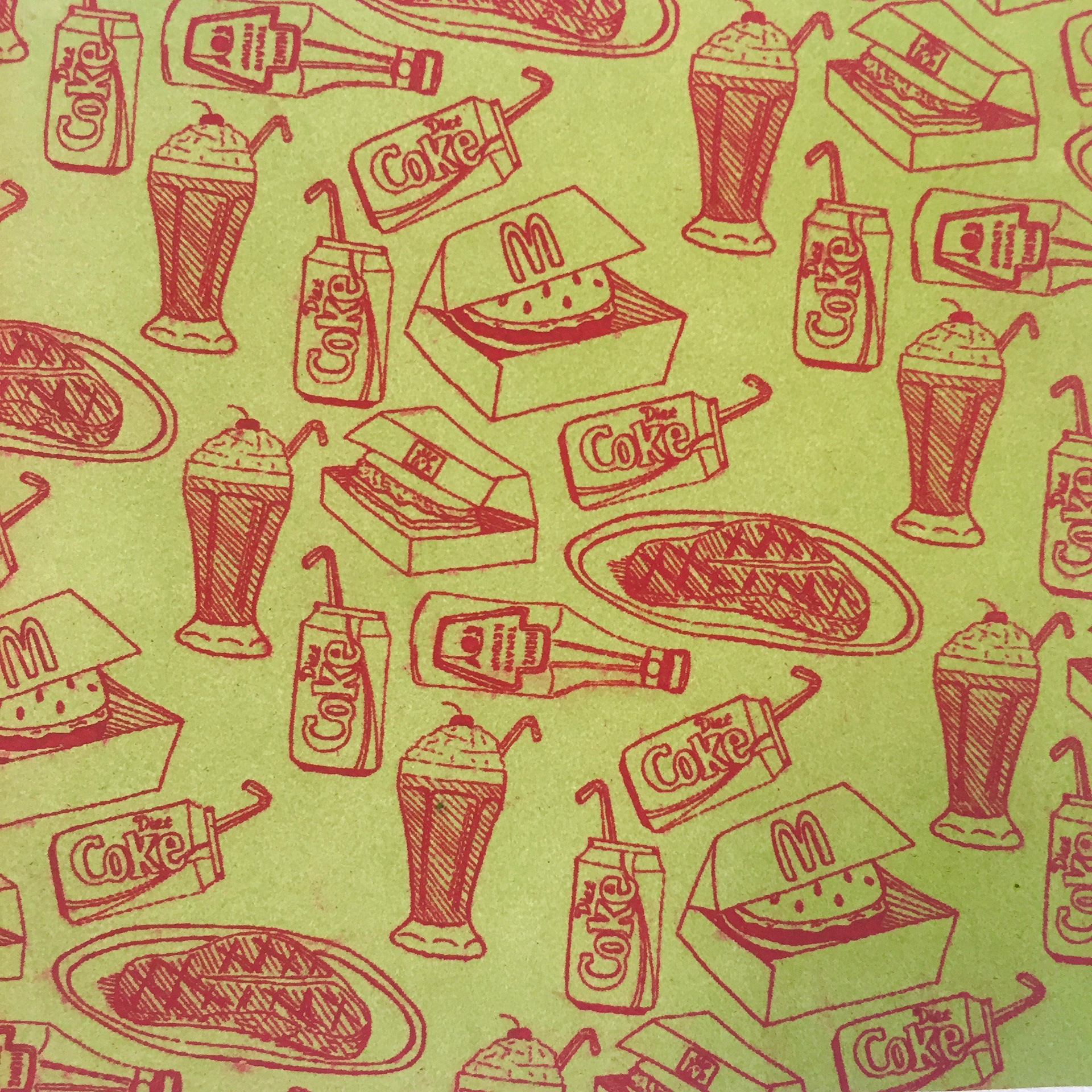 "Diet for a World Leader" Detail, 2018.