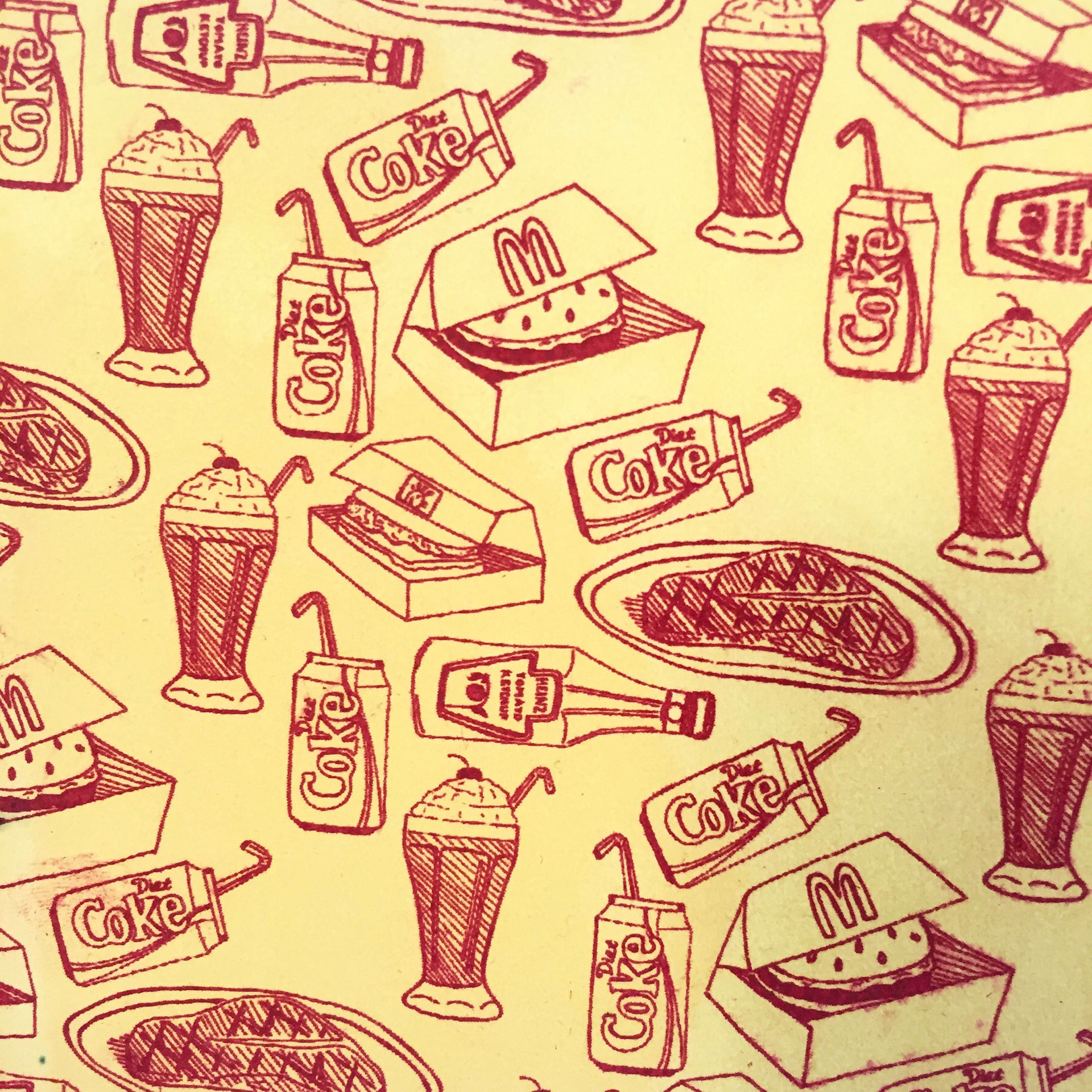 "Diet for a World Leader" Detail, 2018.