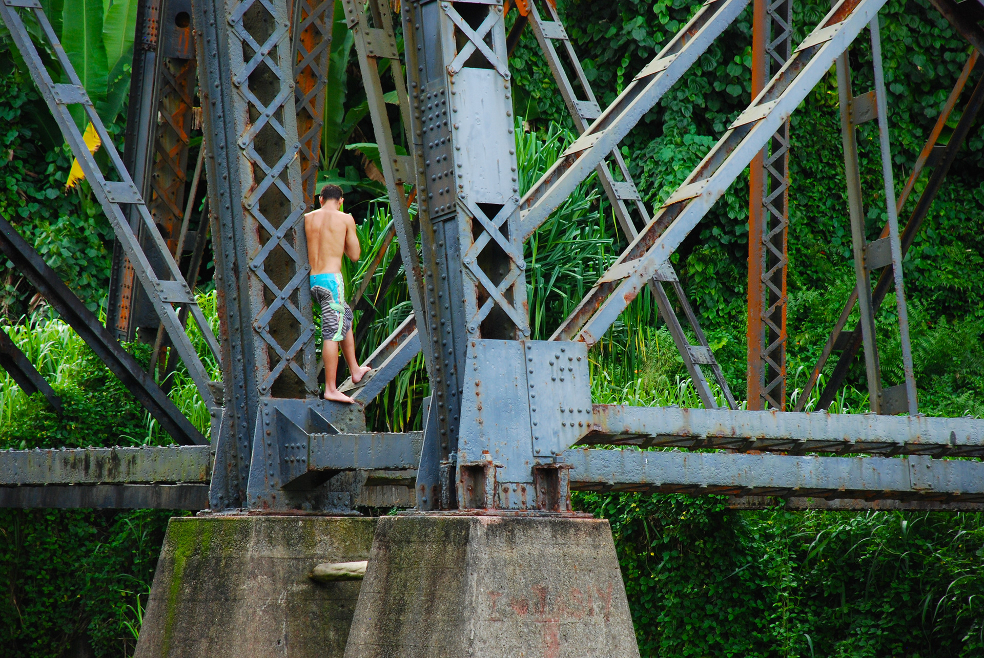 Bridge Diver, Hilo