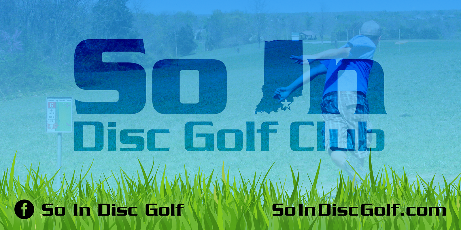 A second 10'x4' vinyl banner to display at events using two courses