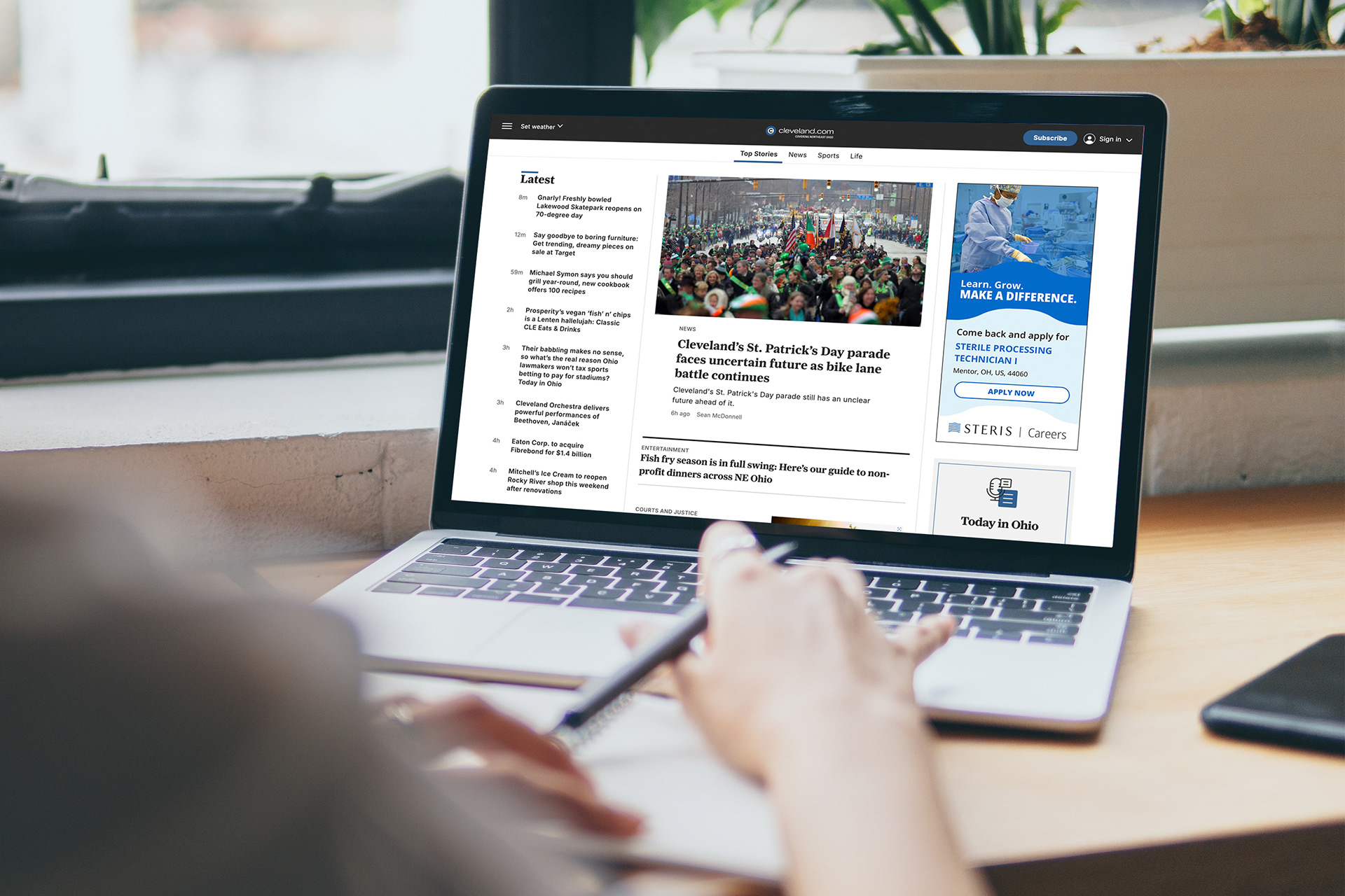 Retargeting banner in situ