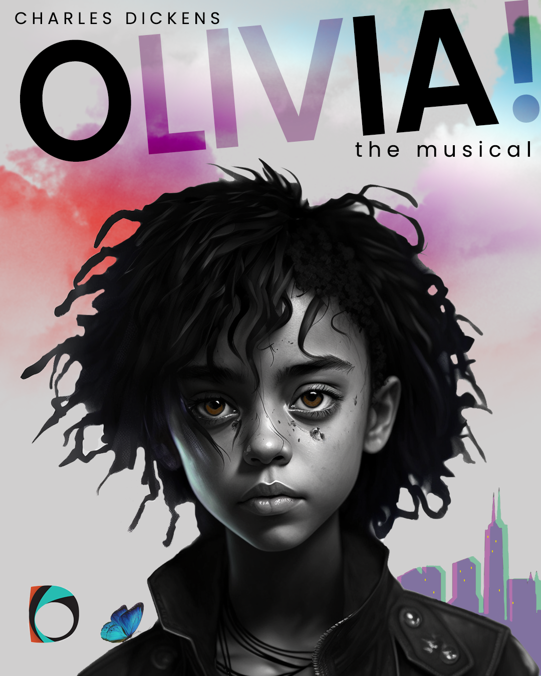 A show poster concept I created using AI