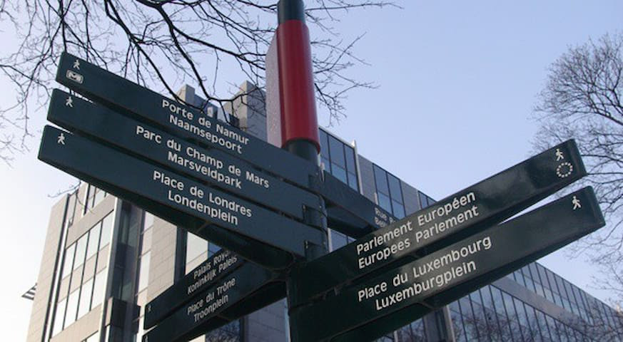 à 15 minutes à pied de la Grand Place et des institutions européennes