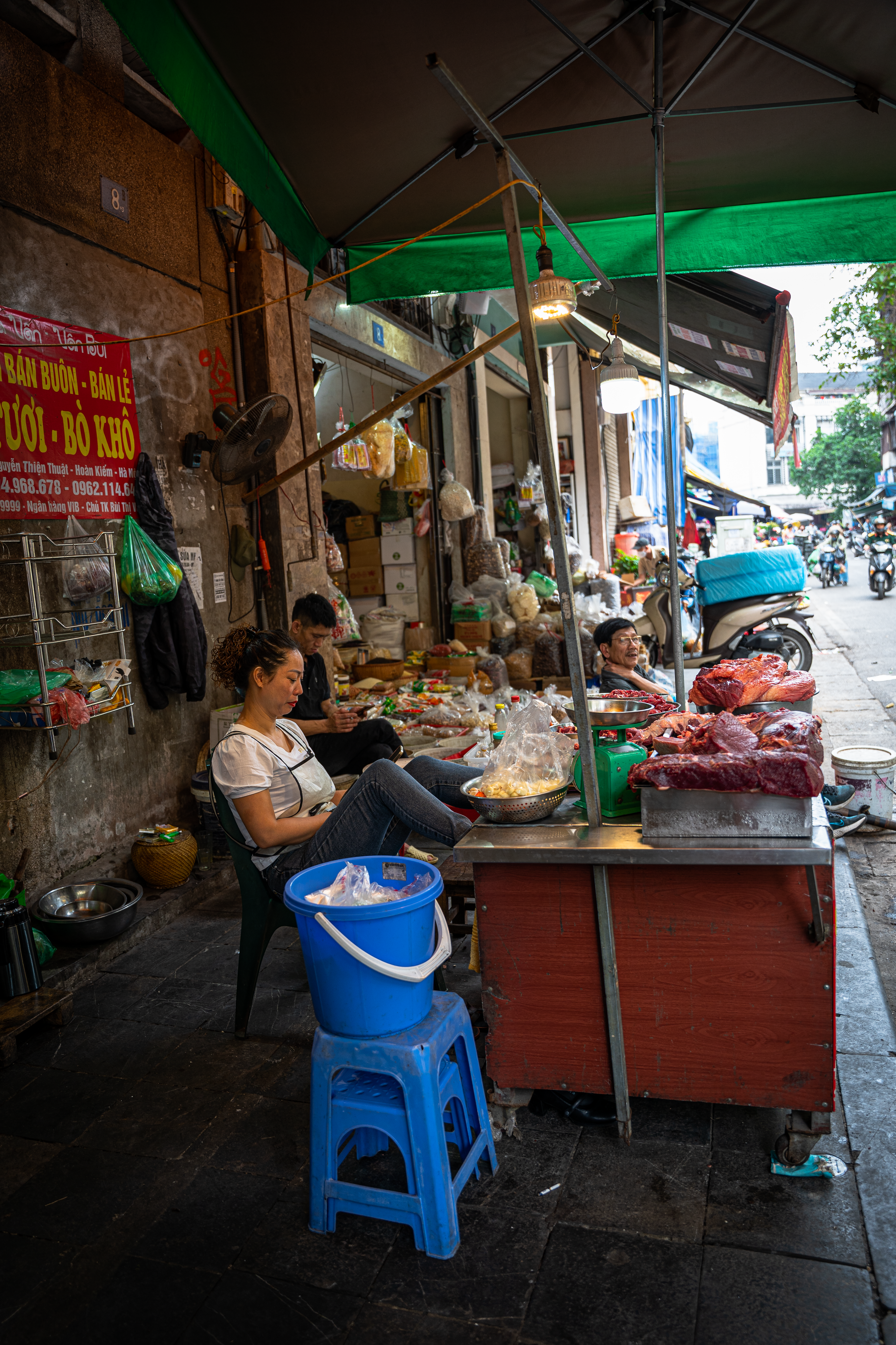 Fresh Food Market, where we shopped for ingredients to prepare our food.