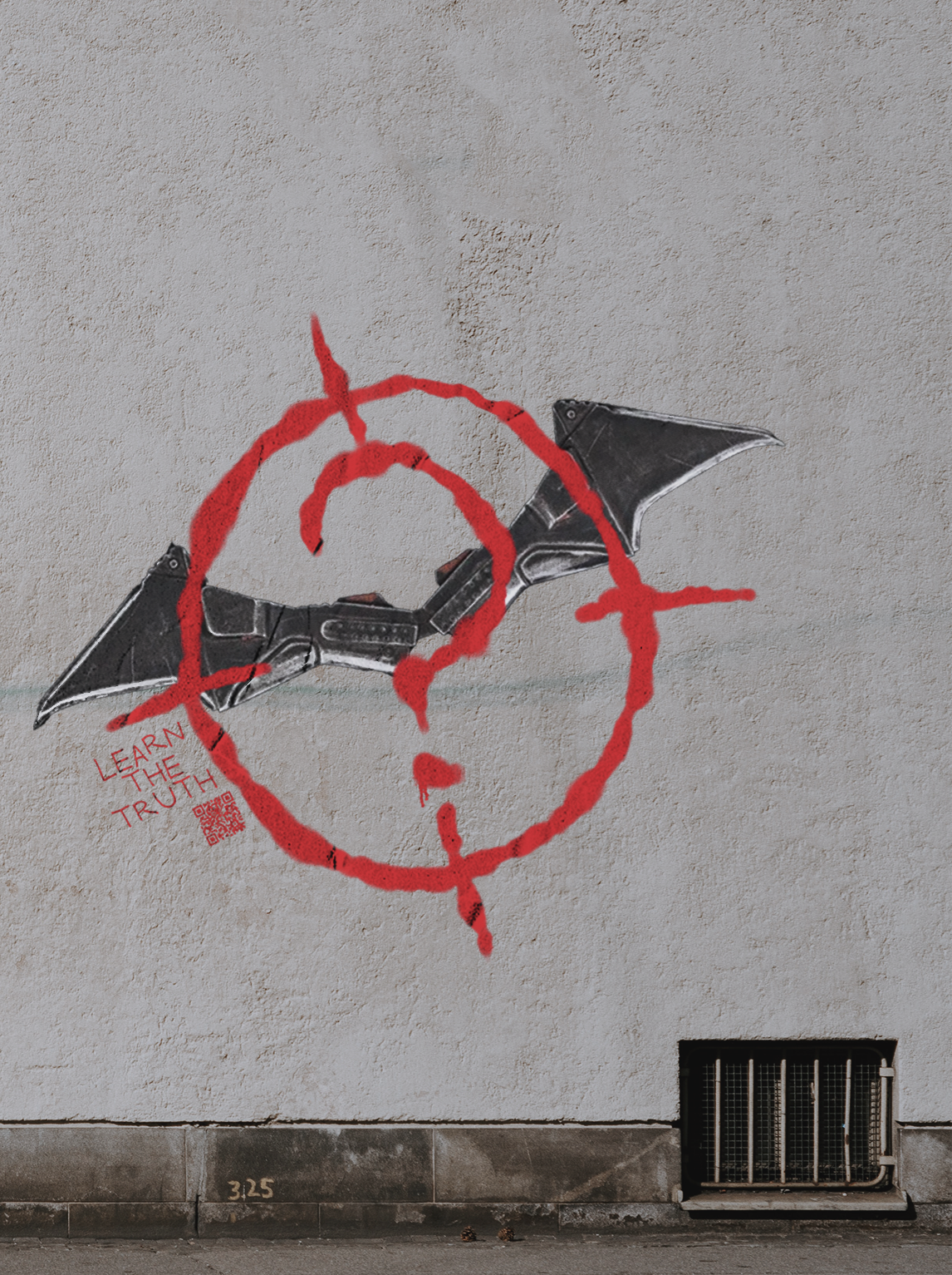 OOH Guerilla Sticker