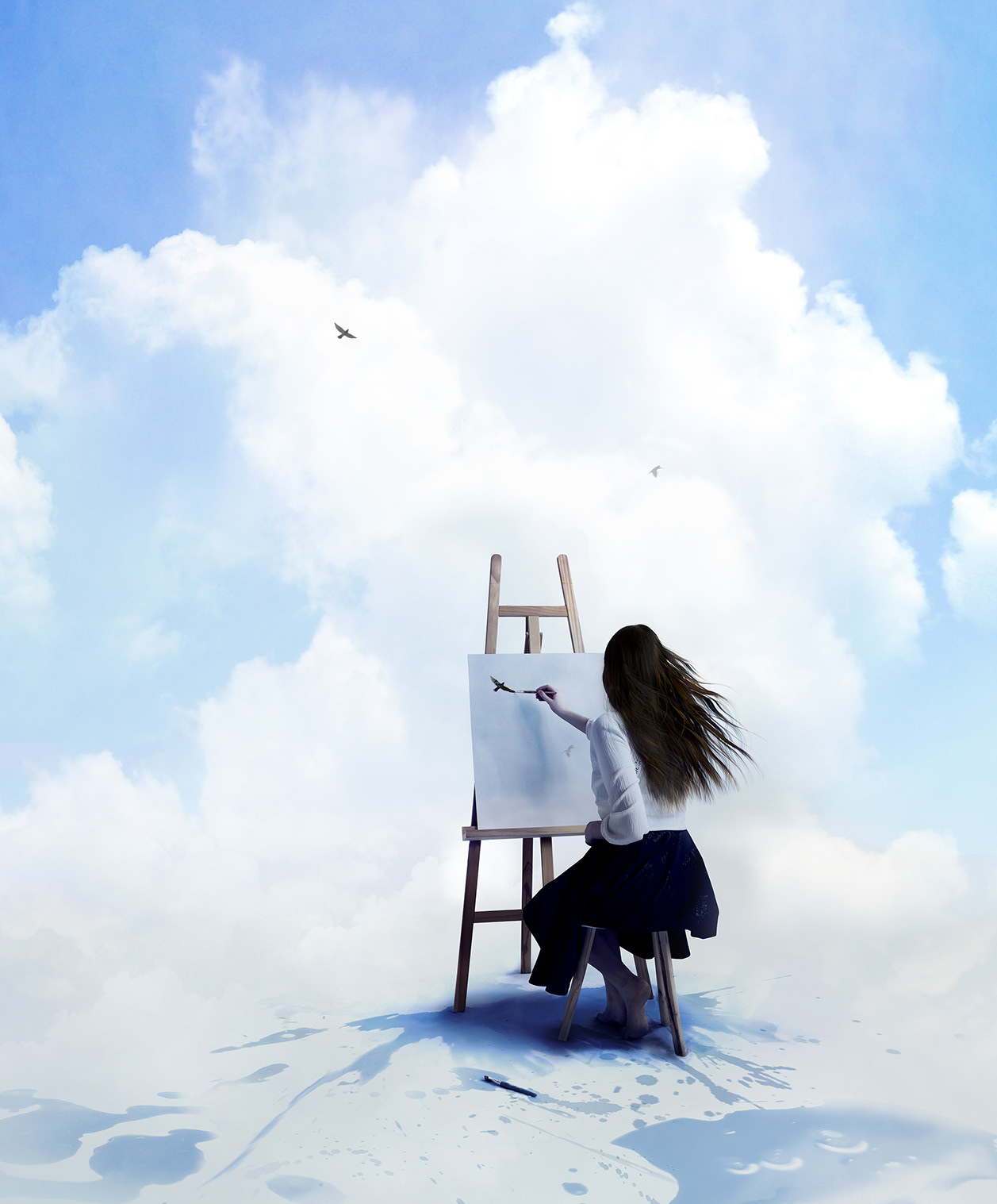 The painter, 2020