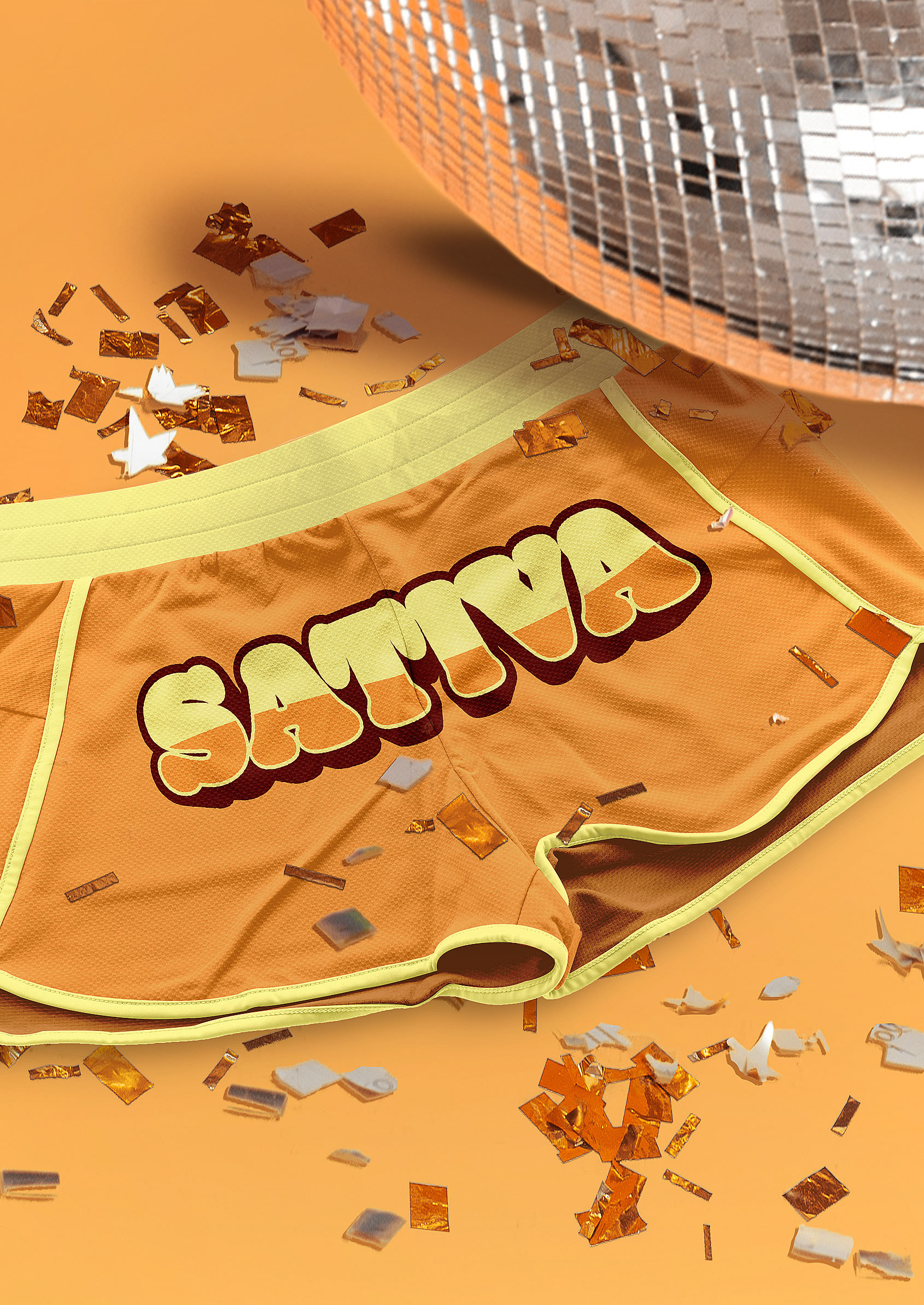Sativa Diva Cannabis Weed THC Groovy Disco California Los Angeles Design by Jeffrey Dirkse
