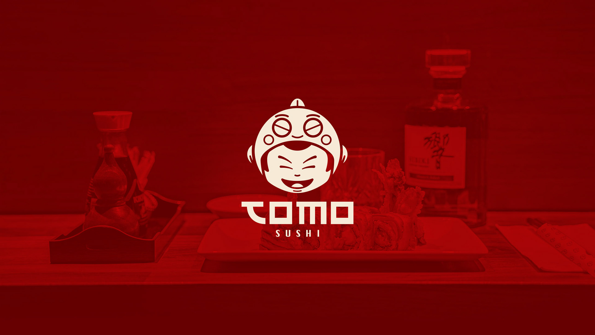 Tomo Sushi Amsterdam Restaurant Logo Brand Identity Design by Jeffrey Dirkse