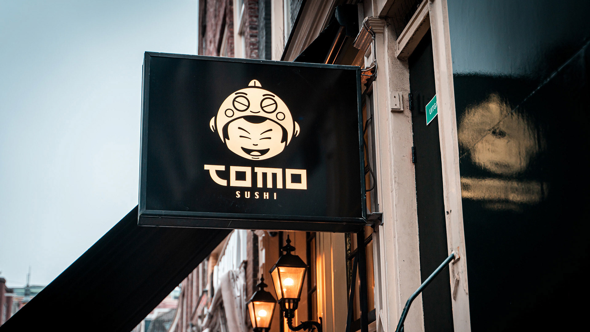 Tomo Sushi Amsterdam Restaurant Logo Brand Identity Design by Jeffrey Dirkse
