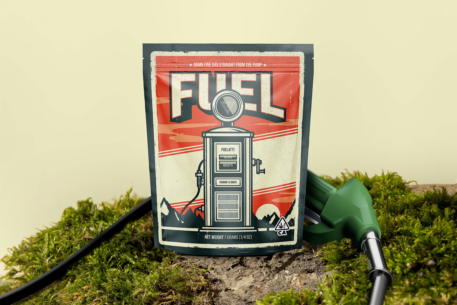 Ember Valley - Fuel CBD Cannabinoids Hemp Marijuana Weed Design by Jeffrey Dirkse
