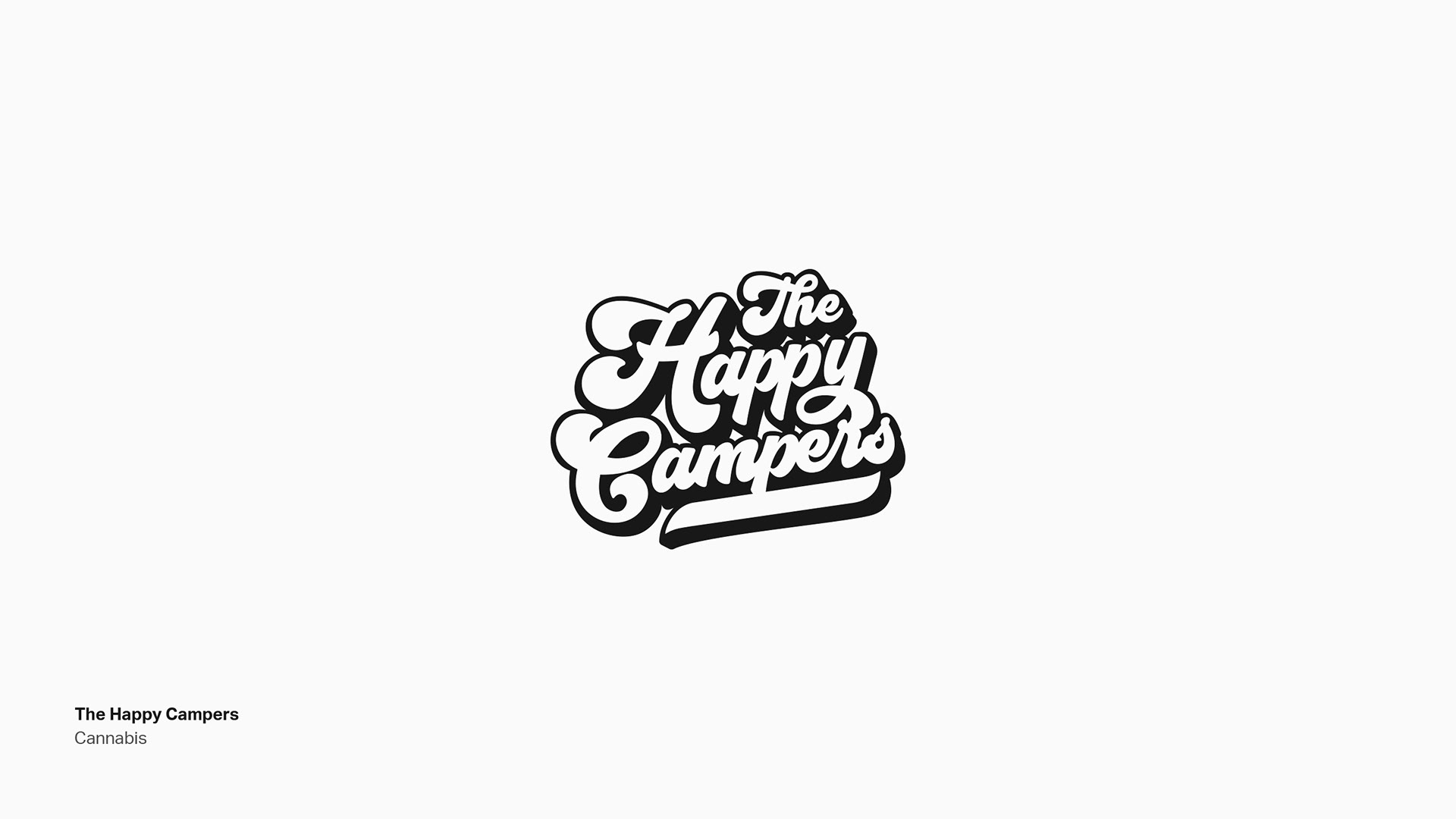 Cannabis THC Weed Letter Typography Brand Identity Logo Graphic Mascot Design by Jeffrey Dirkse