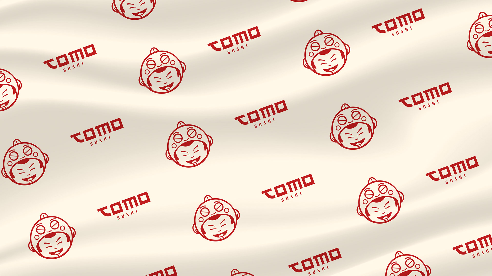 Tomo Sushi Amsterdam Restaurant Logo Brand Identity Design by Jeffrey Dirkse