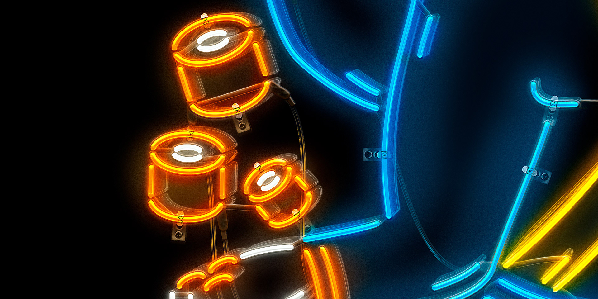 Japanese Sushi Cat Anime Manga Neon Design by Freelance Designer Jeffrey Dirkse