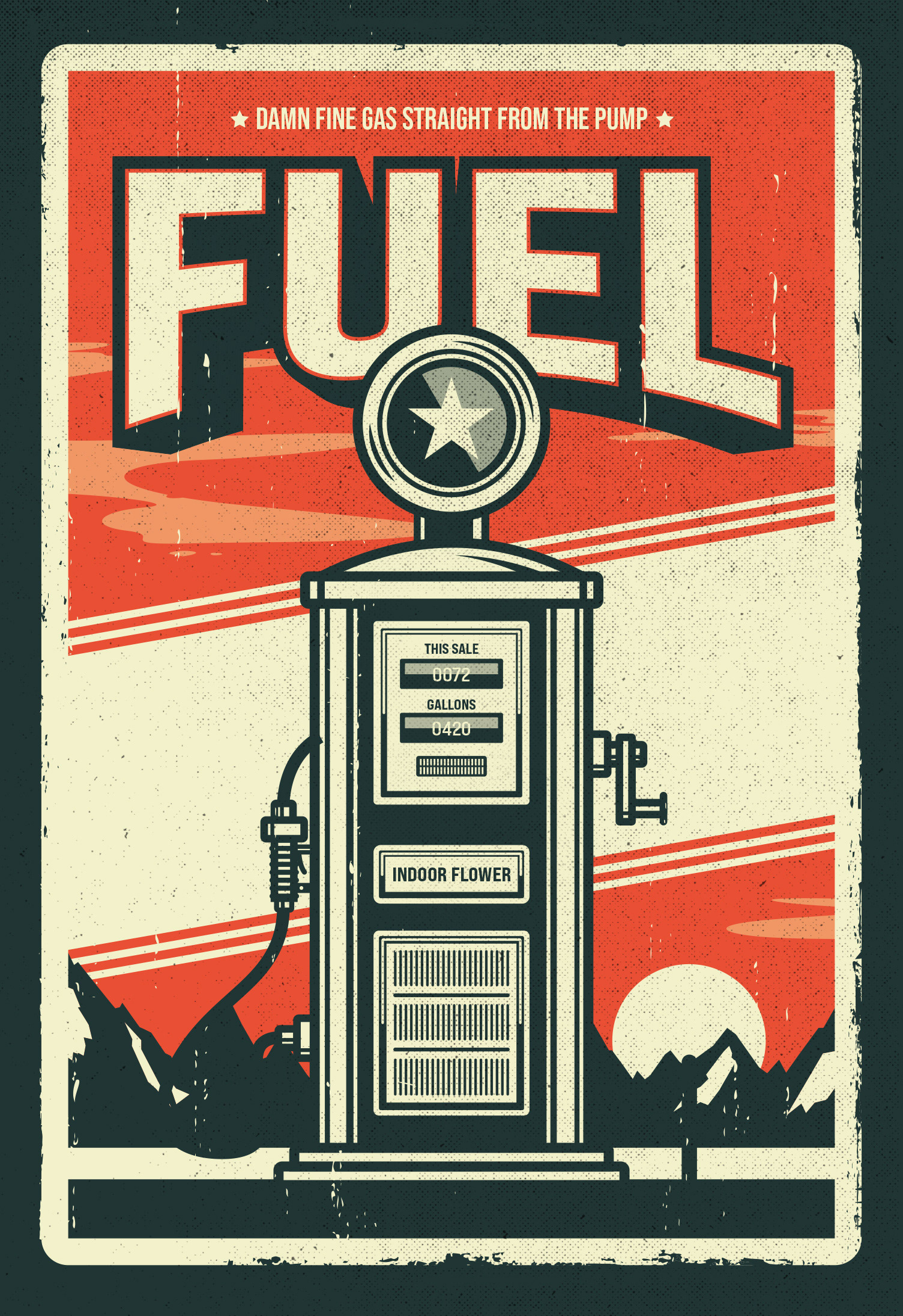 Fuel Cannabis California Marijuana 420 Weed California Los Angeles Brand Design by Jeffrey Dirkse
