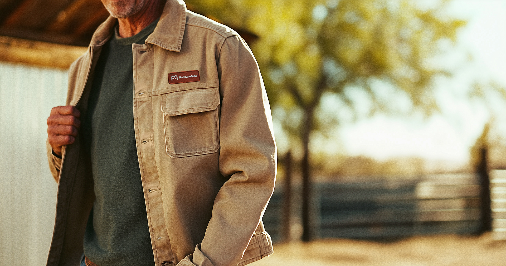 PastureMap Patch & Work Jacket