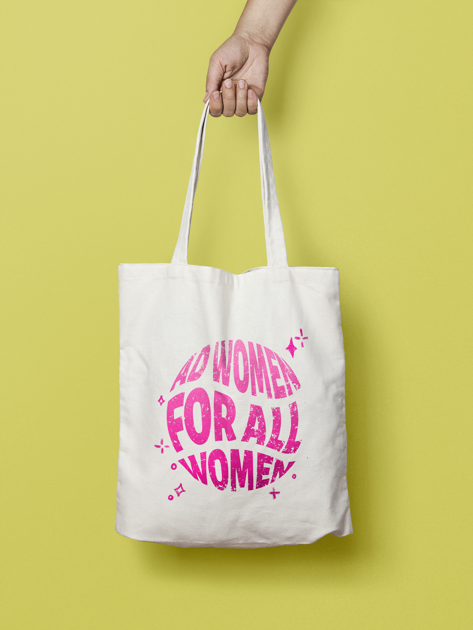 AWAW Tote Bag - 2021; Made to promote the Ad Women for Women foundation. 