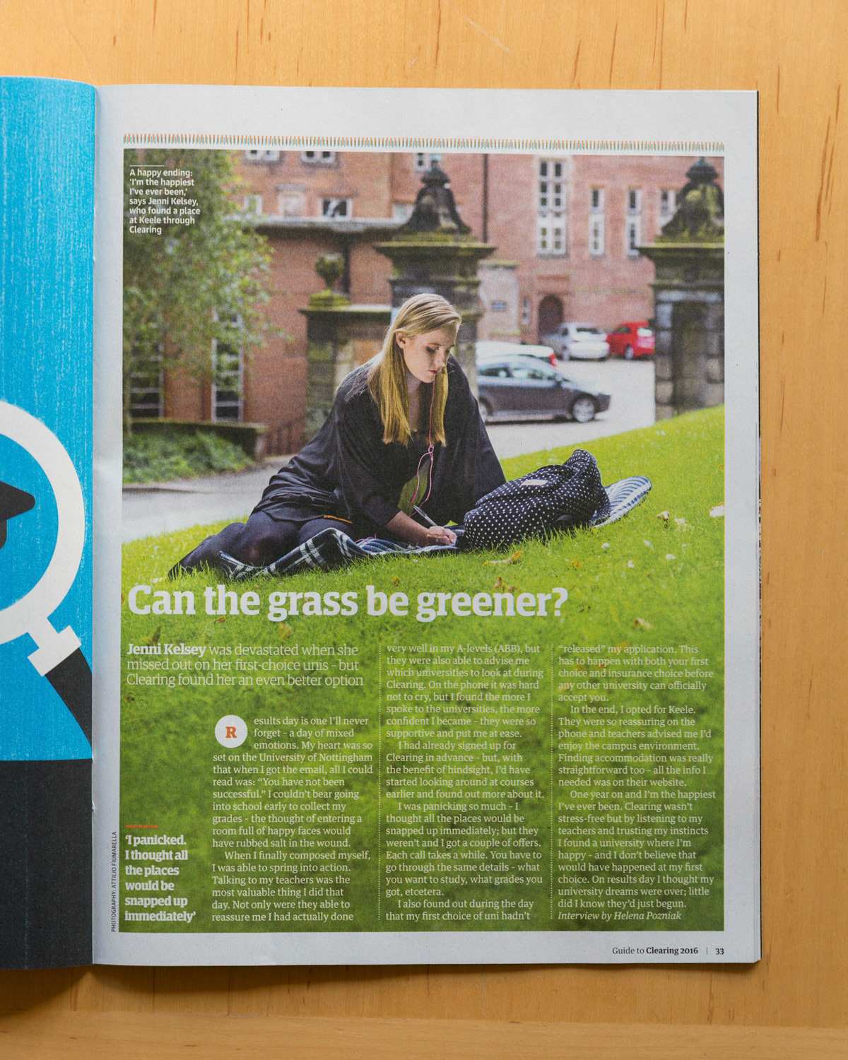 THE GUARDIAN - CLEARING 2016 13.08.2016