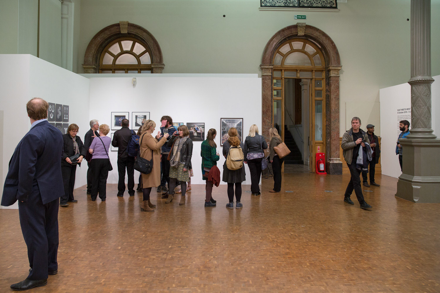 GROUP EXHIBITION 06.10.2016 | 06.01.2017 East Meets West 2.0 Waterhall Gallery, Birmingham Museum and Art Gallery, Uk East Meets West presents the work of 16 emerging artists working with moving image or photography. This remarkable exhibition includes extraordinary works that represent the talent and ambition of artists in the Midlands today. The exhibition includes an ambitious, fascinating and diverse collection of interpretations, from projects delving into a broad range of ‘leisure’ activities and events including walking, swimming, collecting, drinking and travelling. The exhibition is a remarkable commentary on what people do today in their leisure time with projects shown including drinking culture, documenting community-led action to save local swimming baths, a sensitive portrait of a young Shetland Island resident’s use of his leisure time and an obsessive collector. The exhibiting artists are; Jim Brouwer & Simon Raven, Jacqueline Carey, Theo Ellison, Attilio Fiumarella, Emma Georgiou, Anne Giddings, Daniel Hayes, Geoff Hodgson, Amy Huggett, Holger Martin, Tracey McMaster, George Miles, Marta Soul, Clive Wheeler and Dan Wheeler. The project is a partnership with Format International Photography Festival, Quad, Derby and GRAIN Projects, supported by Arts Council England and Birmingham Museum & Art Gallery.