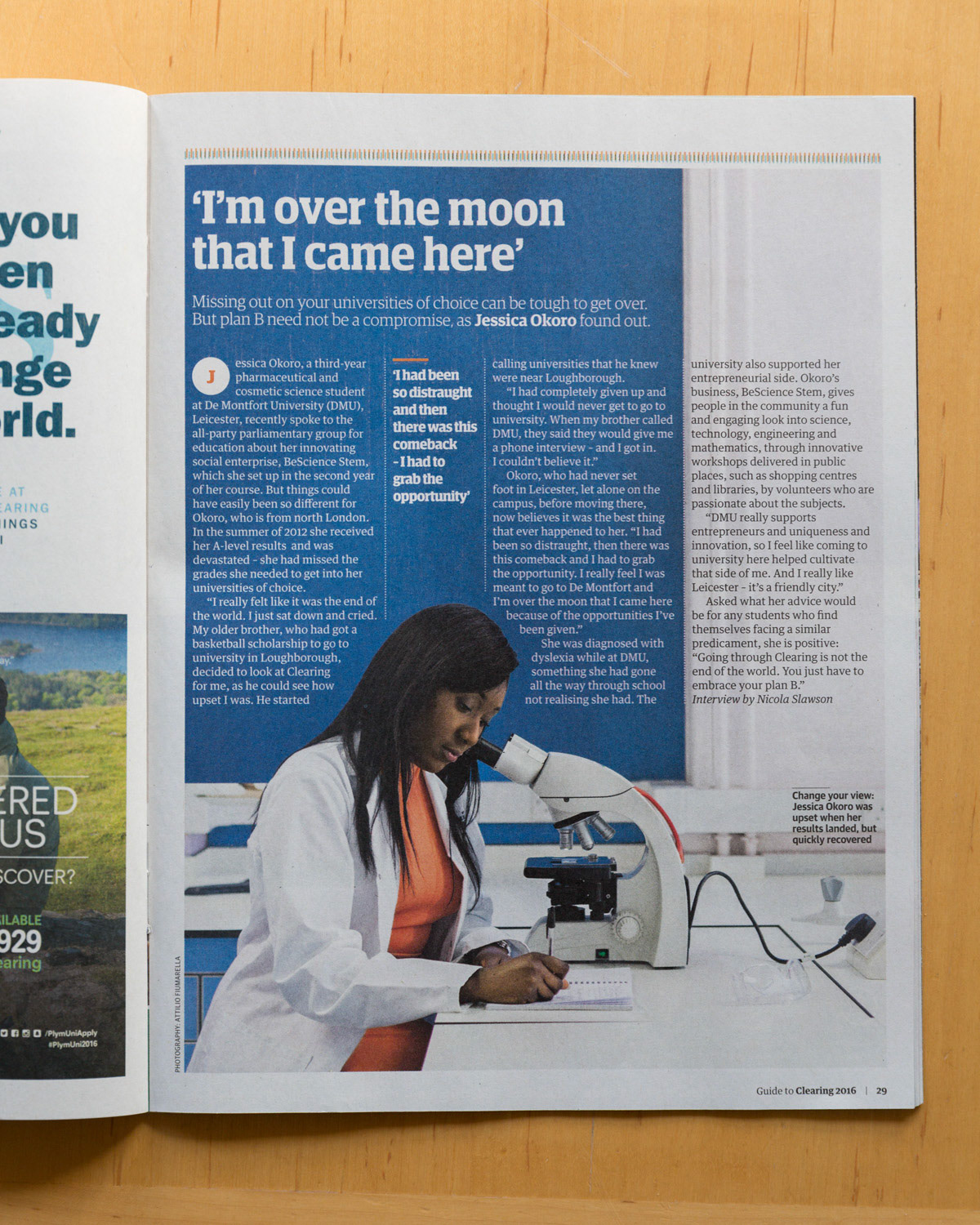 THE GUARDIAN - CLEARING 2016 13.08.2016