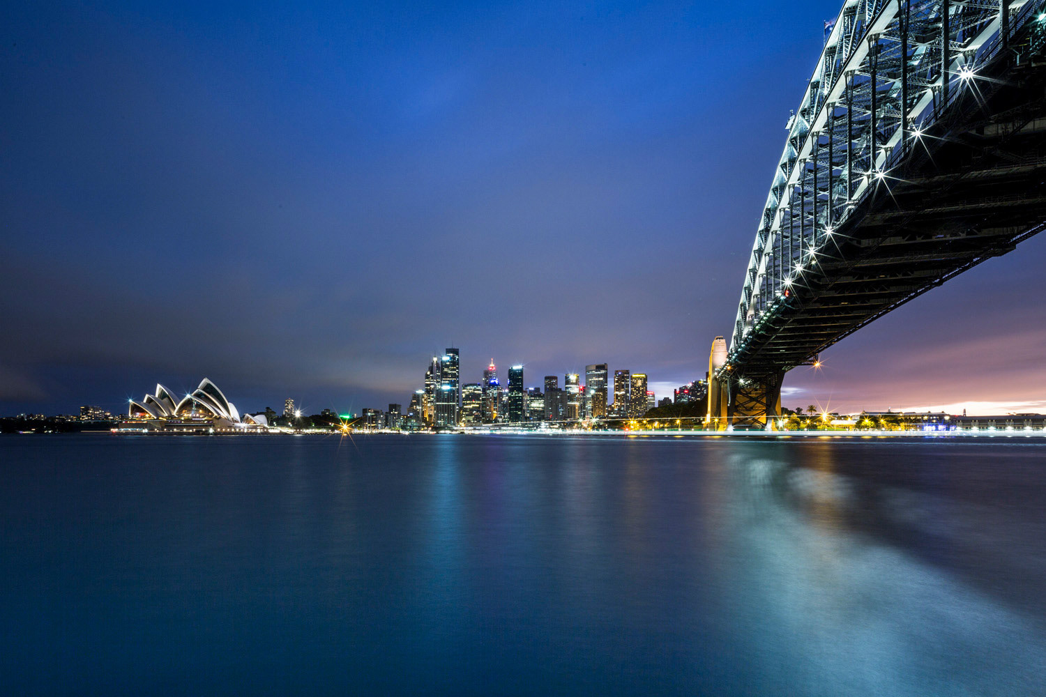 Sydney Harbour and Sydney Opera House