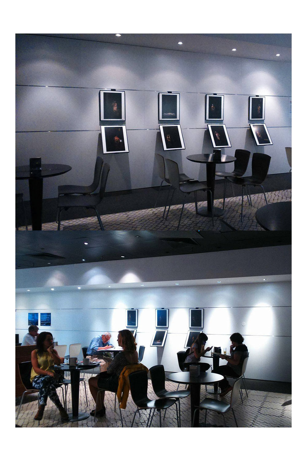  SOLO EXHIBITION 30.10.2015 - 02.01.2016 Obras de Misericórdia (Works of Mercy) Fnac Santa Catarina, Porto, Portugal