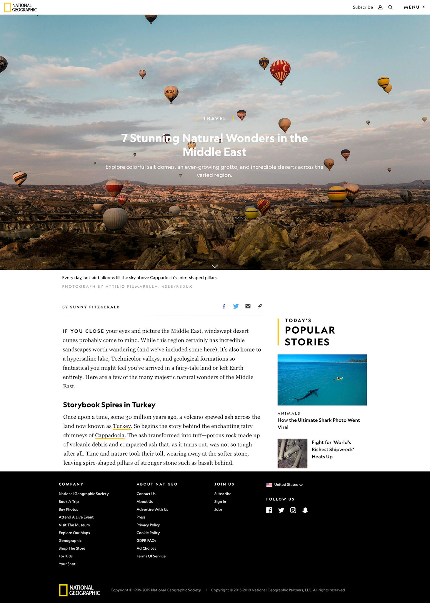 NATIONAL GEOGRAPHIC, TRAVEL 21.07.2018