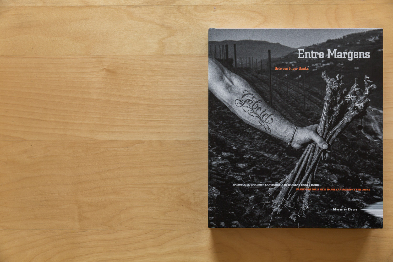 BOOK "Entre Margens - Em busca de uma nova cartografia de imagens para o Douro" (Between River Banks - Searching for a new image cartography for Douro) 2013, Museu do Douro