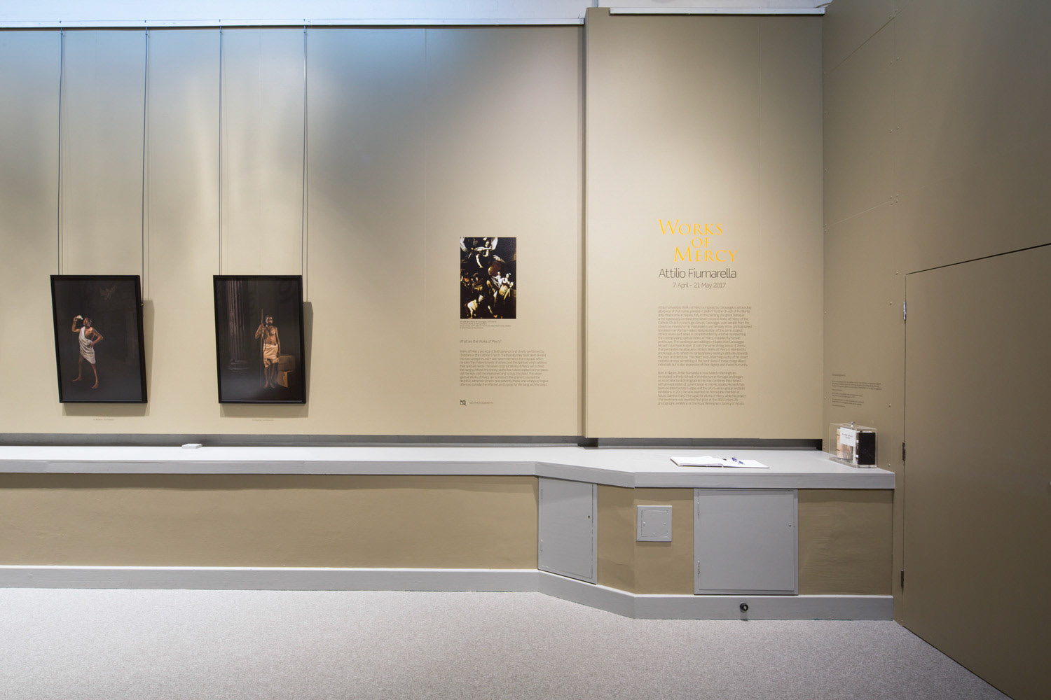 SOLO EXHIBITION 07.04.2017 | 21.05.2017 Works of Mercy The Barber Institute of Fine Arts, Birmingham, UK