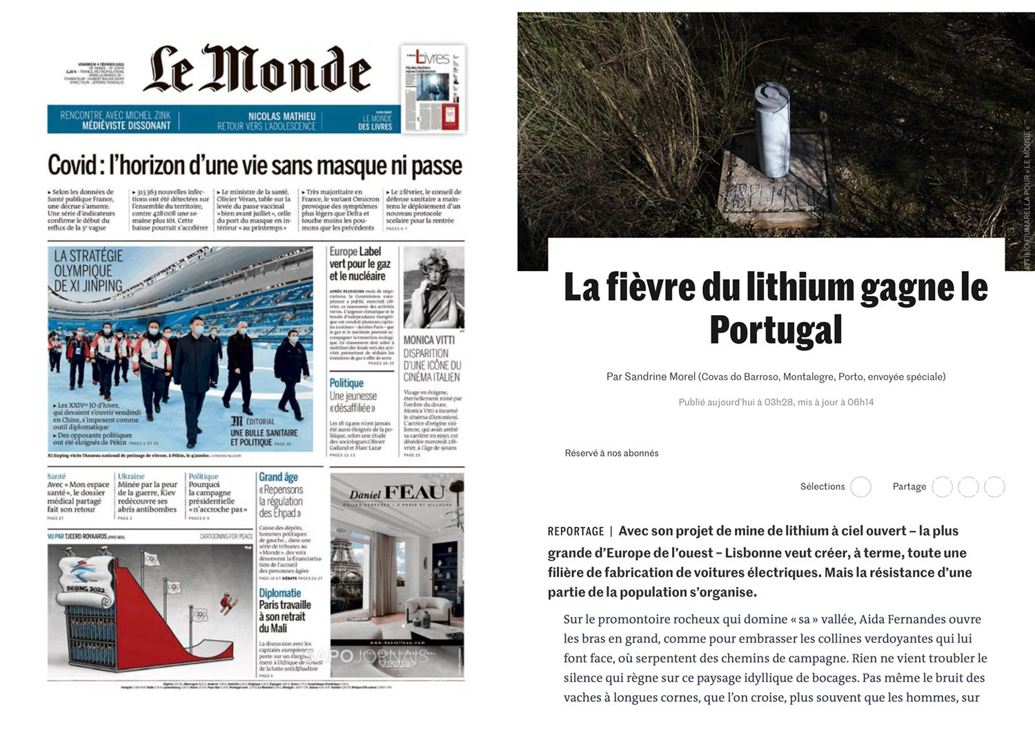 Le Monde 04.02.2022