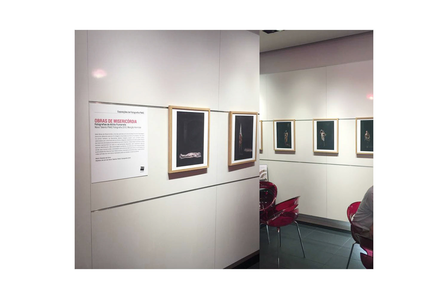 SOLO  EXHIBITIONS 21.06.2015 - 25.09.2015 - Braga 14.01.2015 - 14.04.205 - Lisbon, Chiado 02.10.2014 - 02.01.2015 - Matosinhos 26.06.2014 - 26.09.2014 - Albufeira Obras de Misericórdia (Works of Mercy) FNAC Stores in Portugal