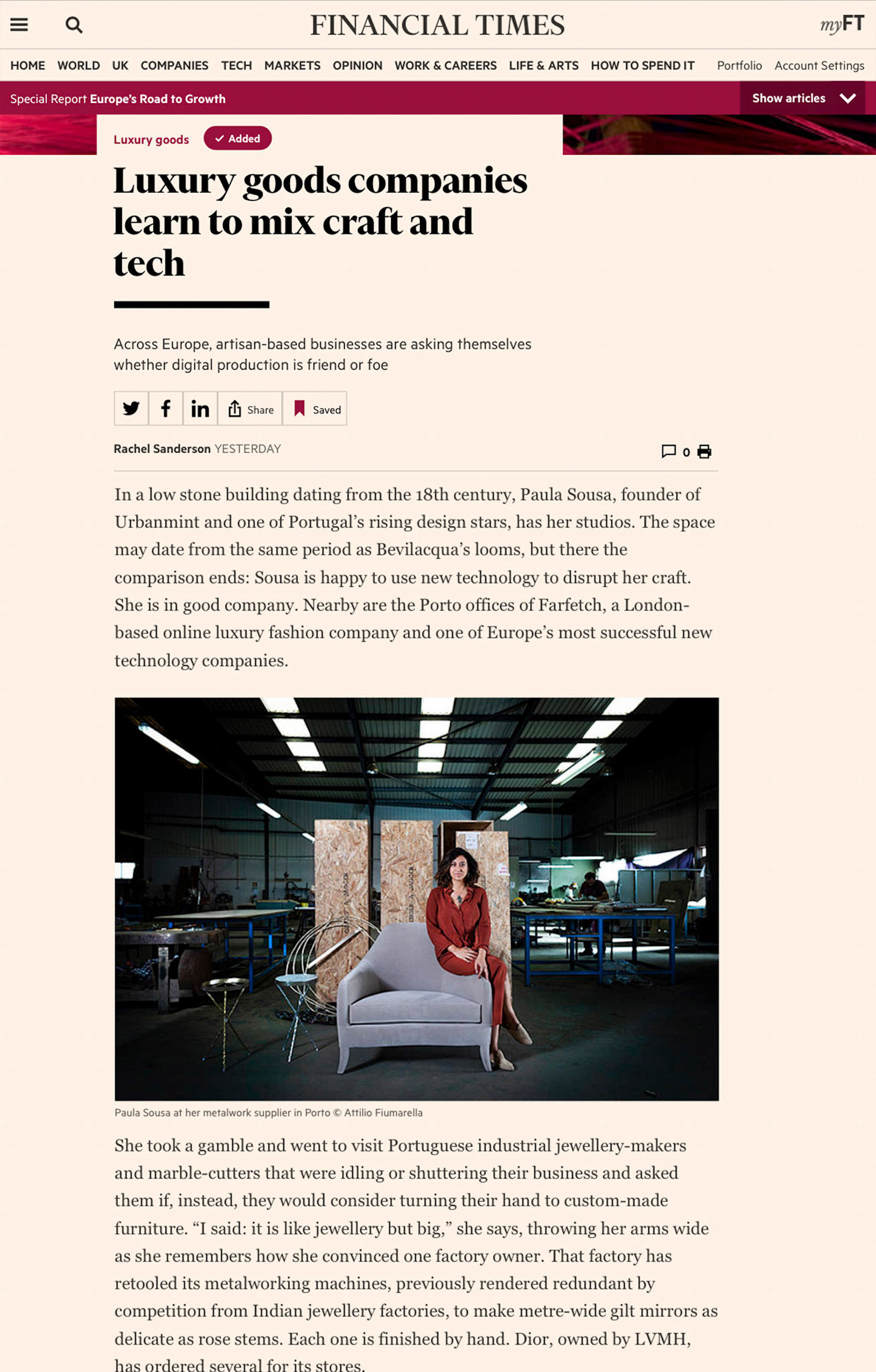 FINANCIAL TIMES (WEB EDITION)  20.11.2018