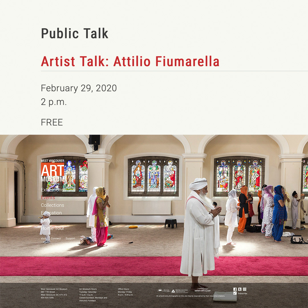 ARTIST TALK 29.02.2020  West Vancouver Art Museum