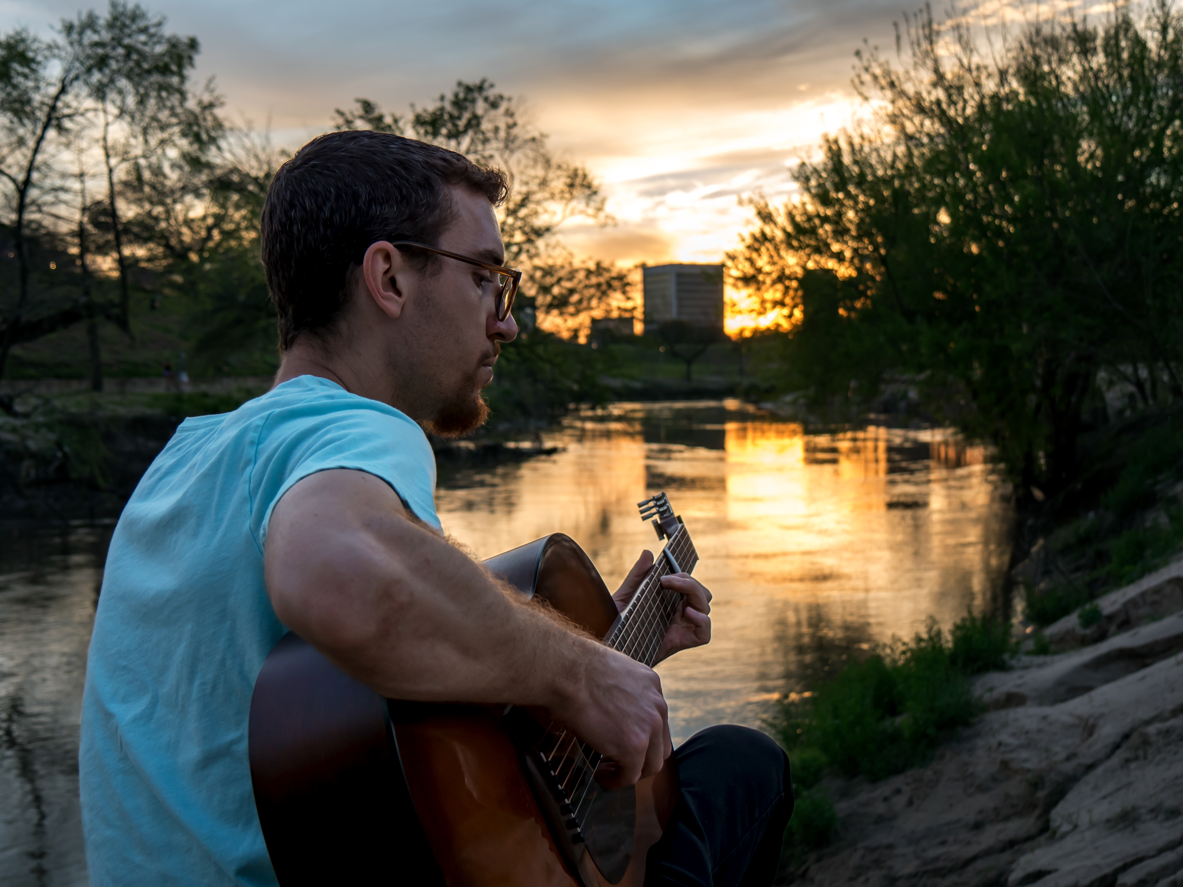 Aaron Cormier at Buffalo Bayou Park