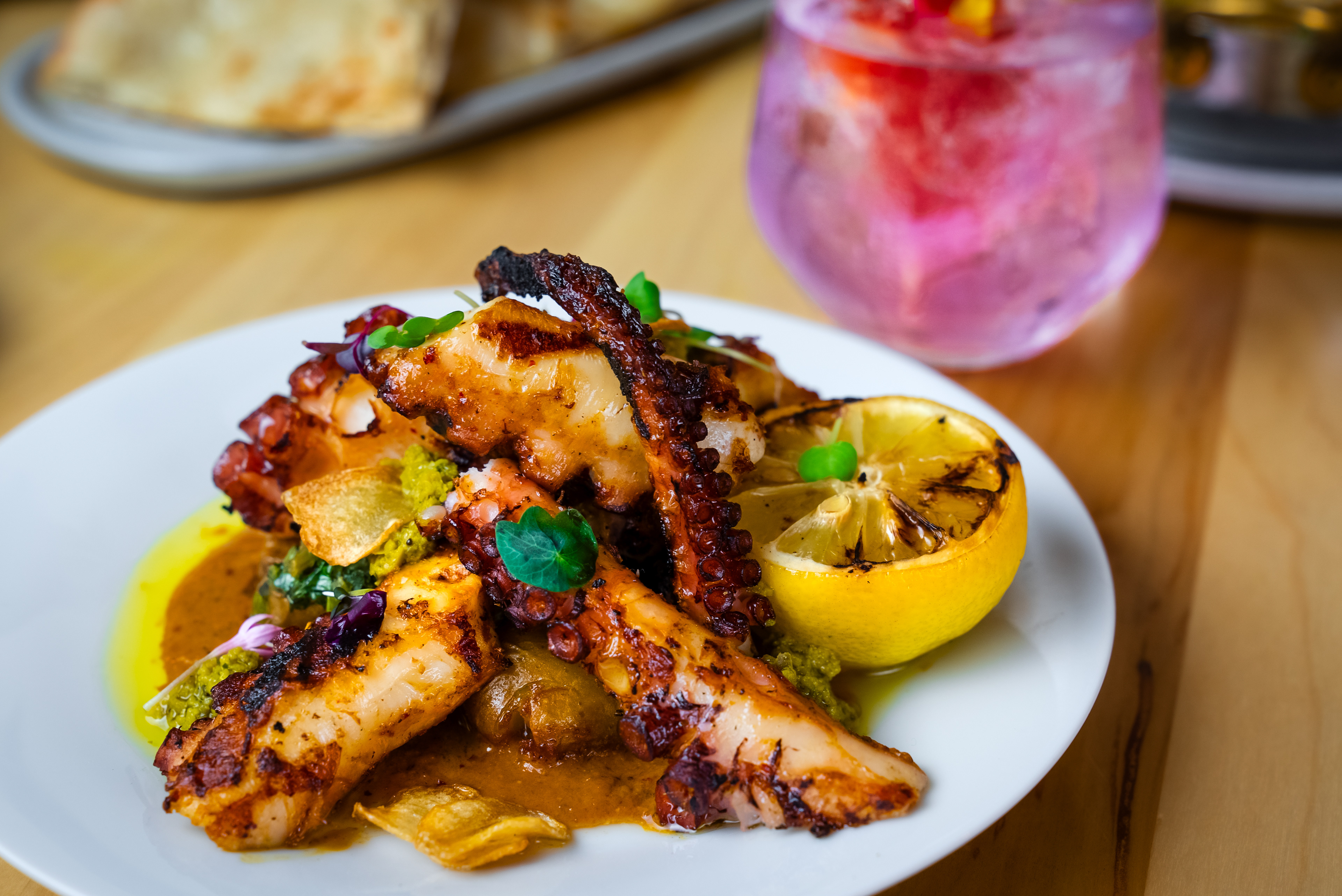 Squid dish at Da Gama