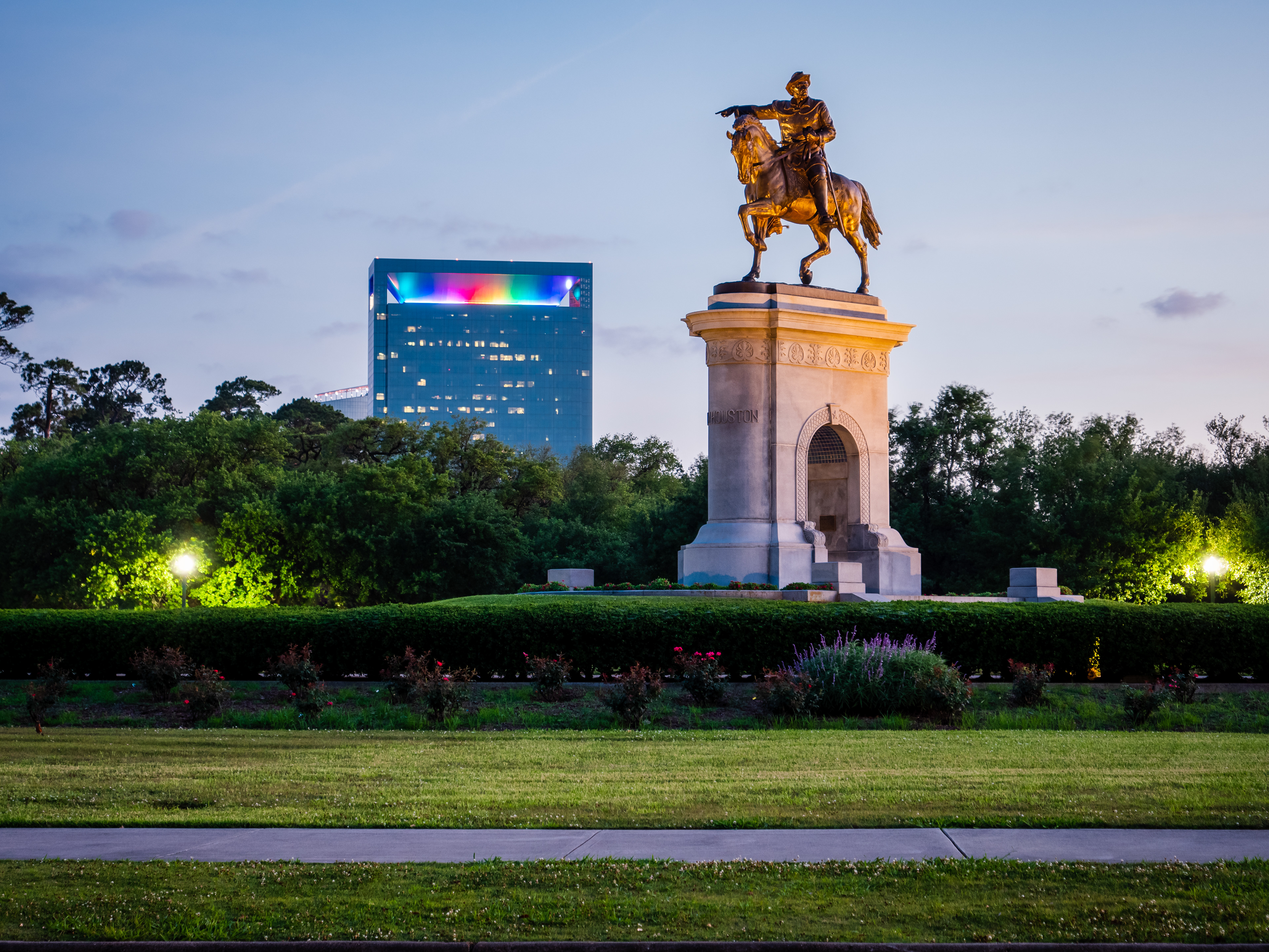 Sam Houston Statue at Hermann Park