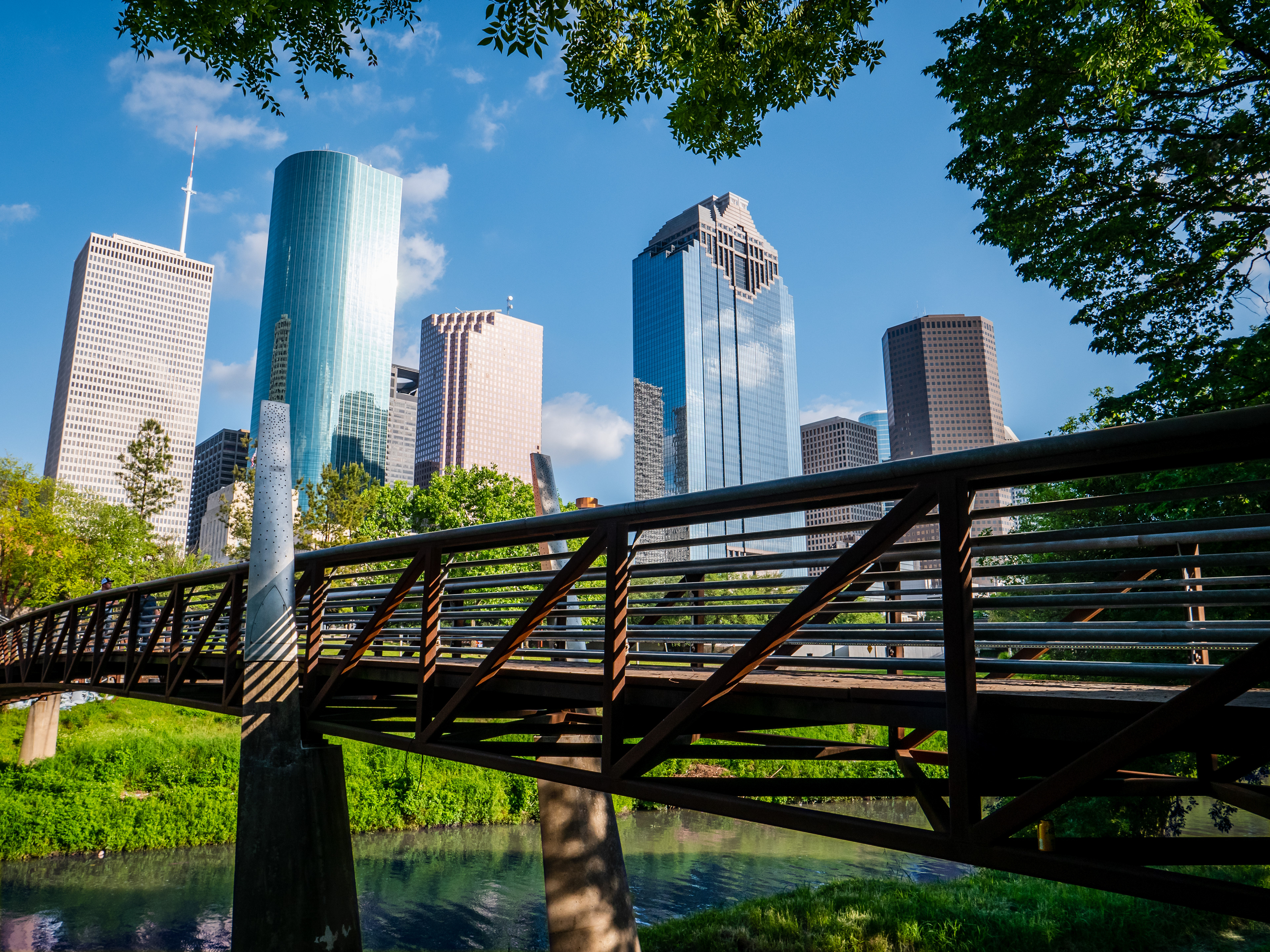 The Promenade at Buffalo Bayou Park