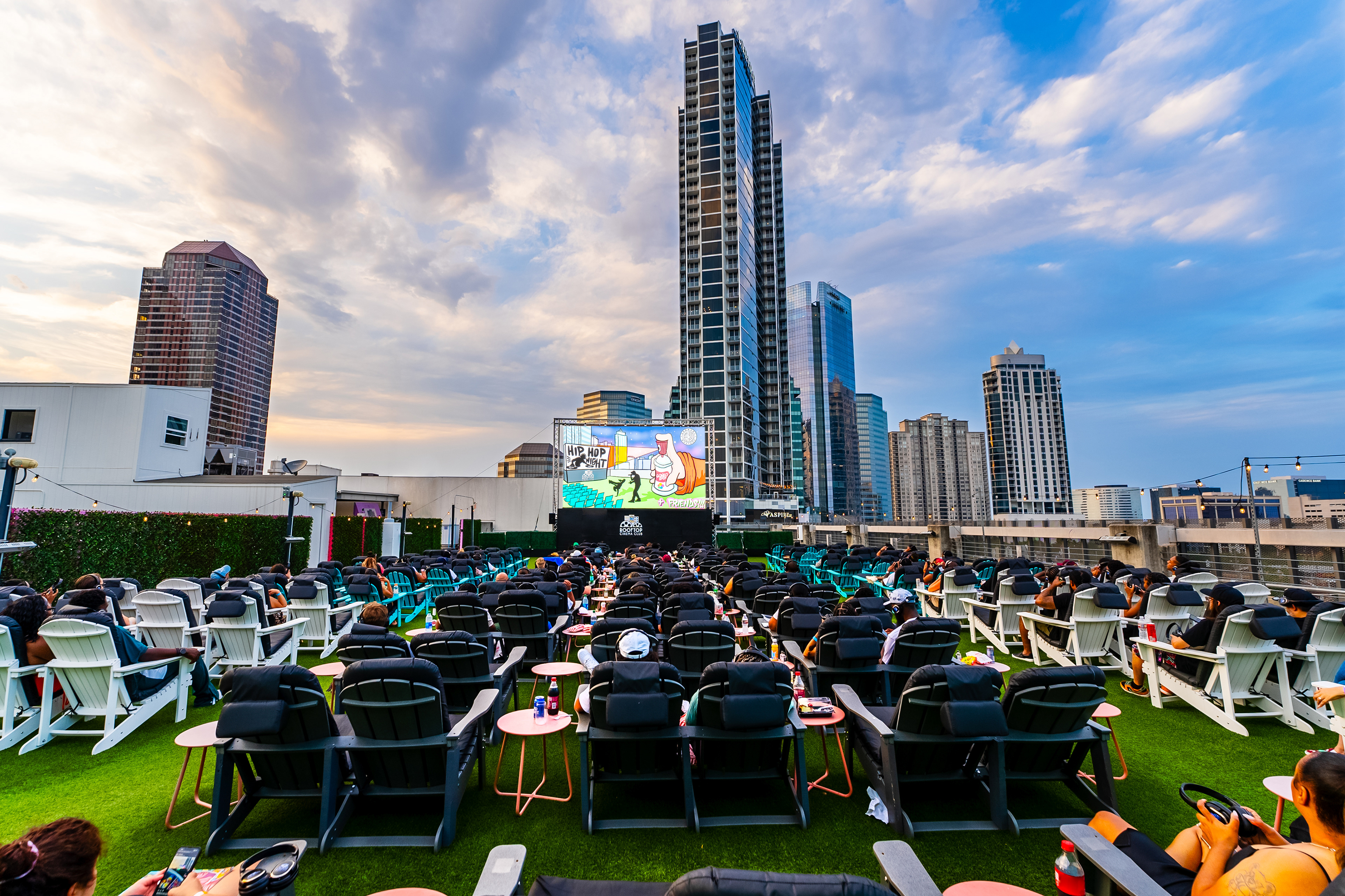 Hip Hop Night at Rooftop Cinema Club