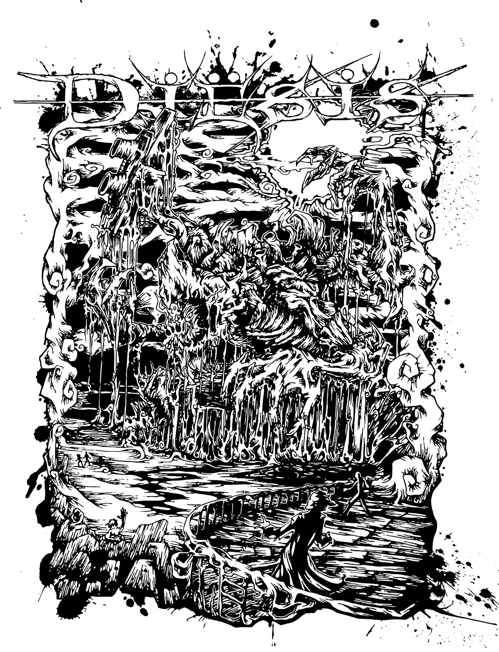 Beach Beast - Marker - for German band Diësis