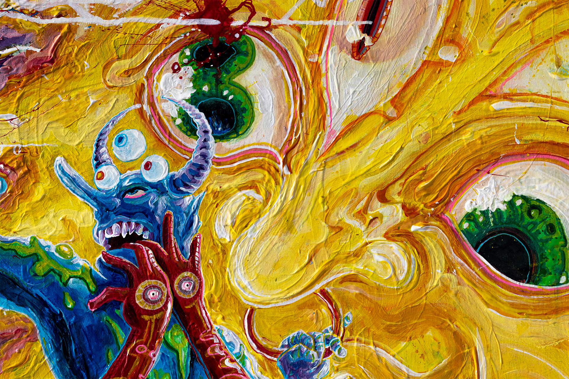 Der Grif nach den Sternen. Close Up
