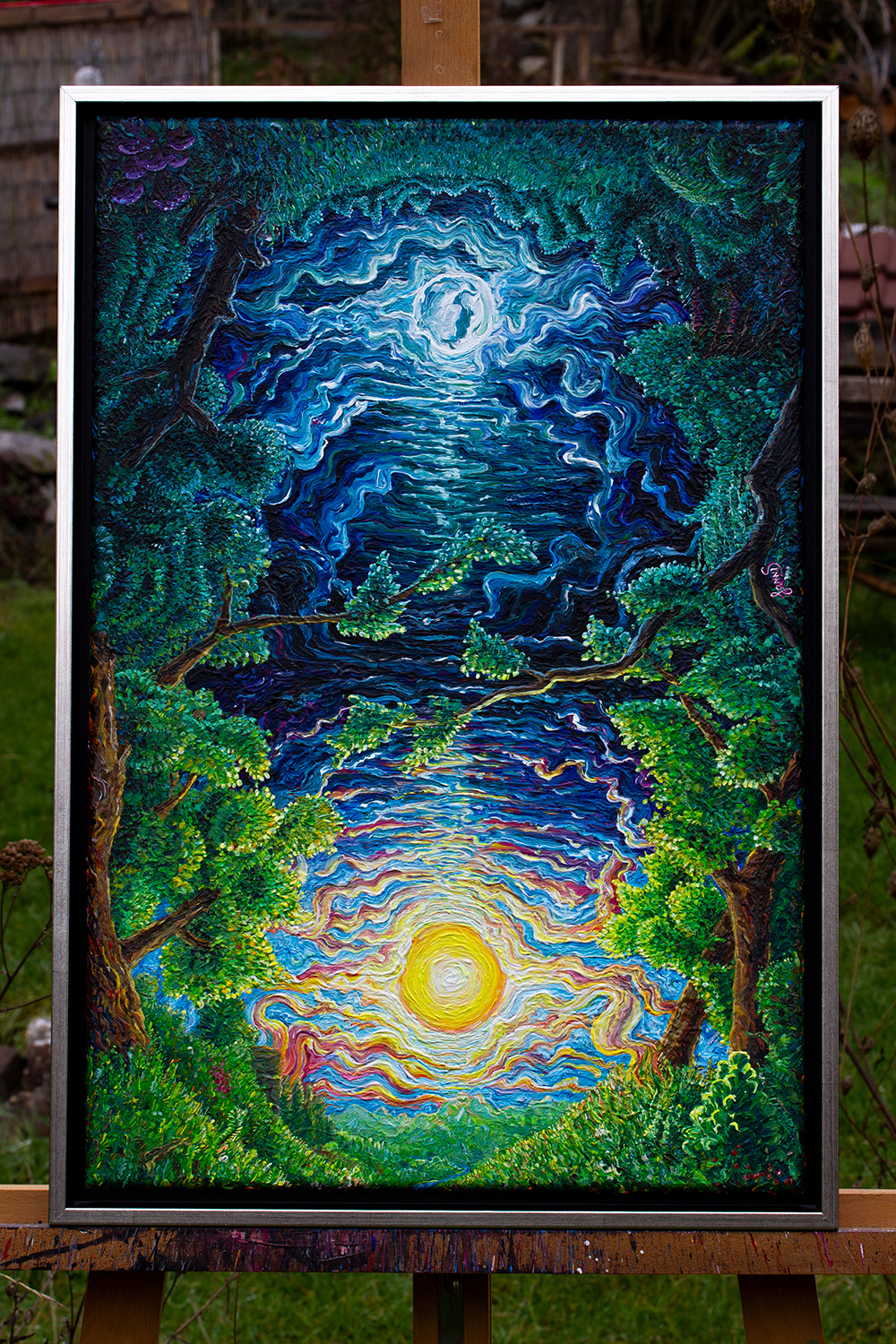 Acrylmalerei - Symbolismus